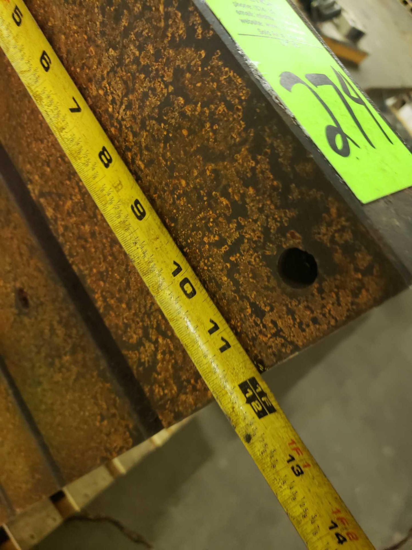 Qty 2 - T-slotted angle plates. Approx 36" tall by 12" wide. - Image 3 of 3
