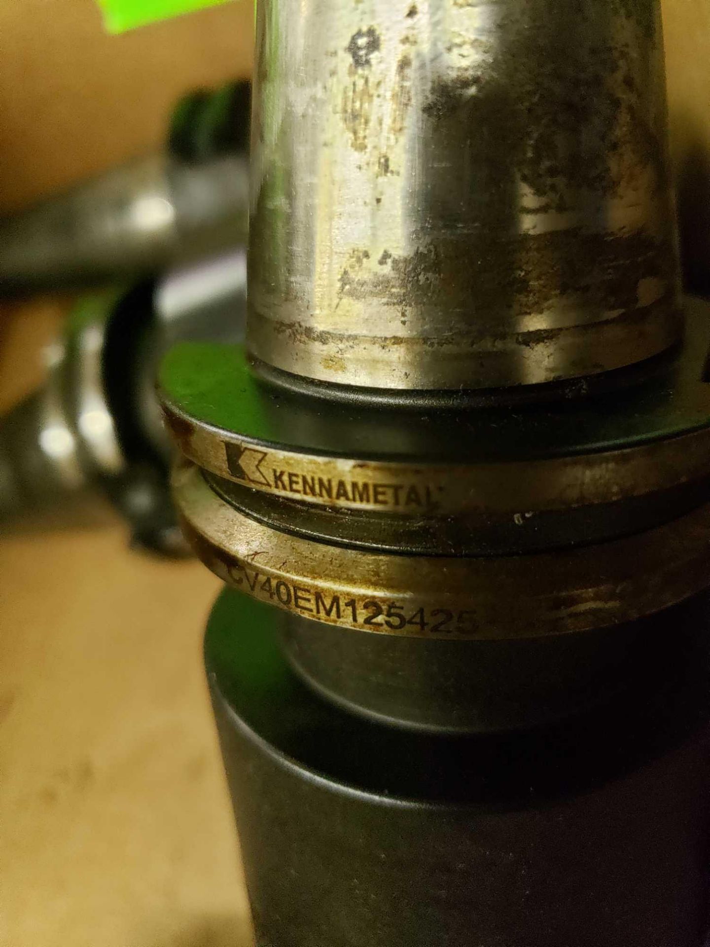 Qty 4 - Cat 40 tool holders. Most appear to be Kennametal. - Image 2 of 2