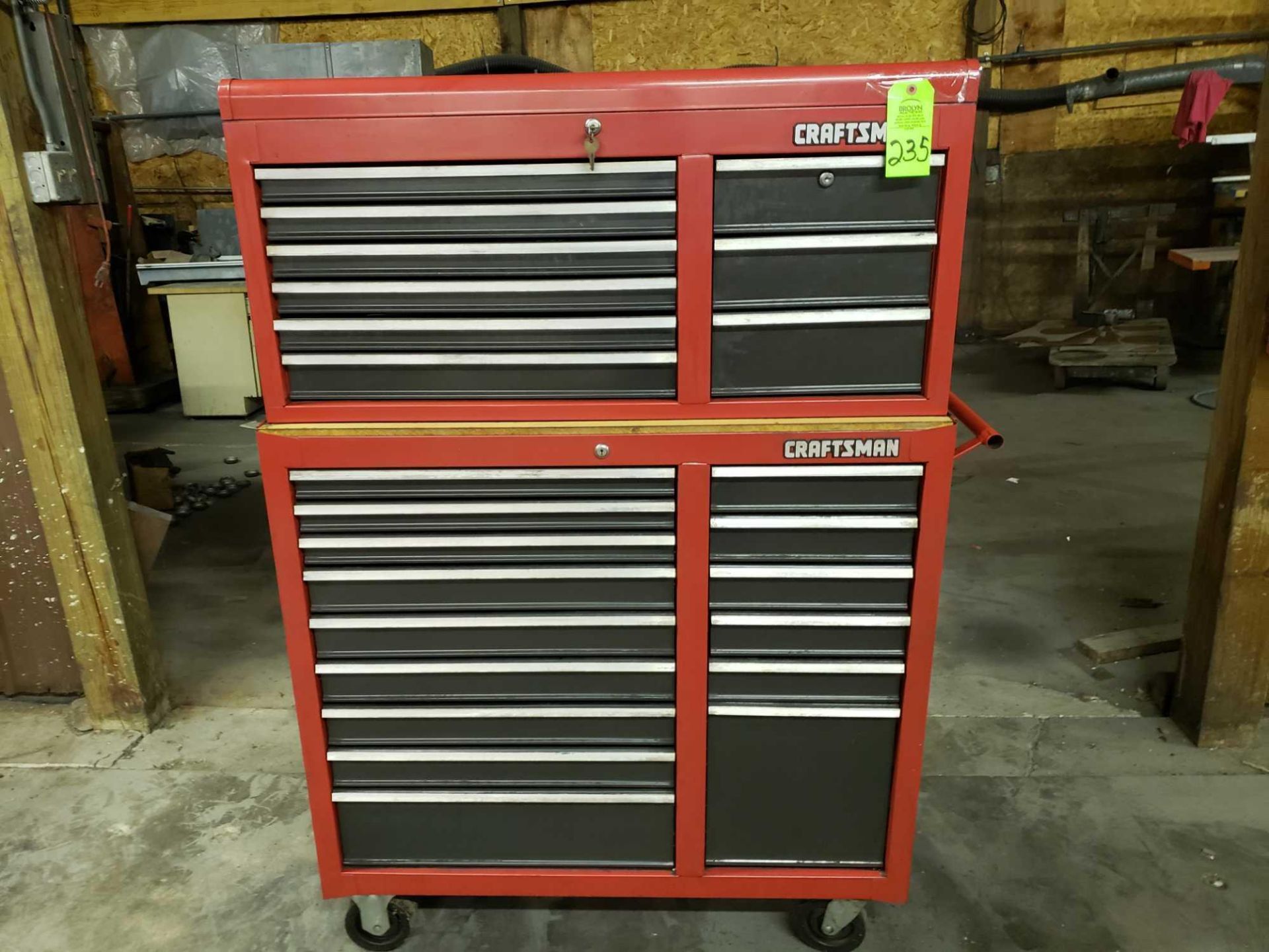 Craftsman tool box.