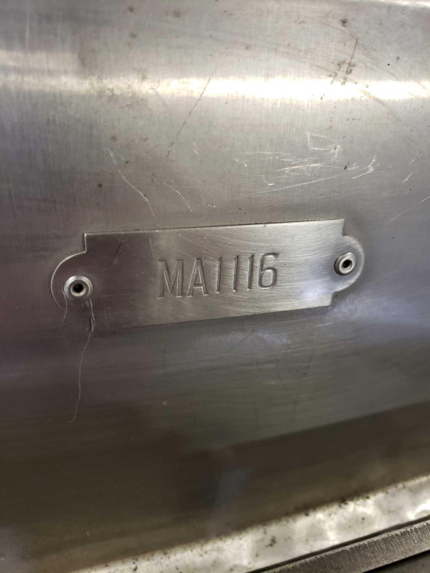 Unbranded Stainless steel machine. - Image 3 of 6