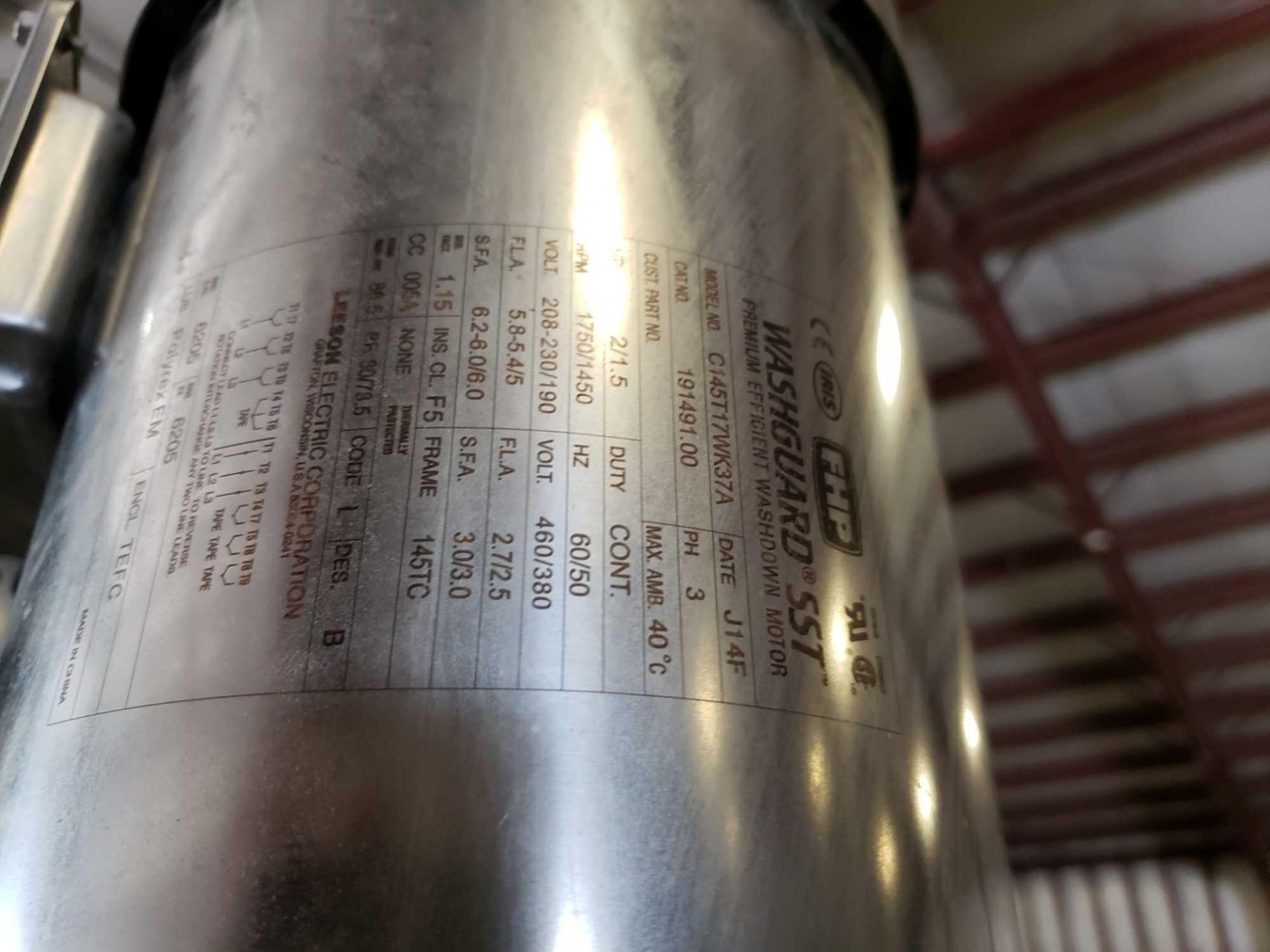 Hamilton stainless 100 gallon mixing kettle. - Image 9 of 12