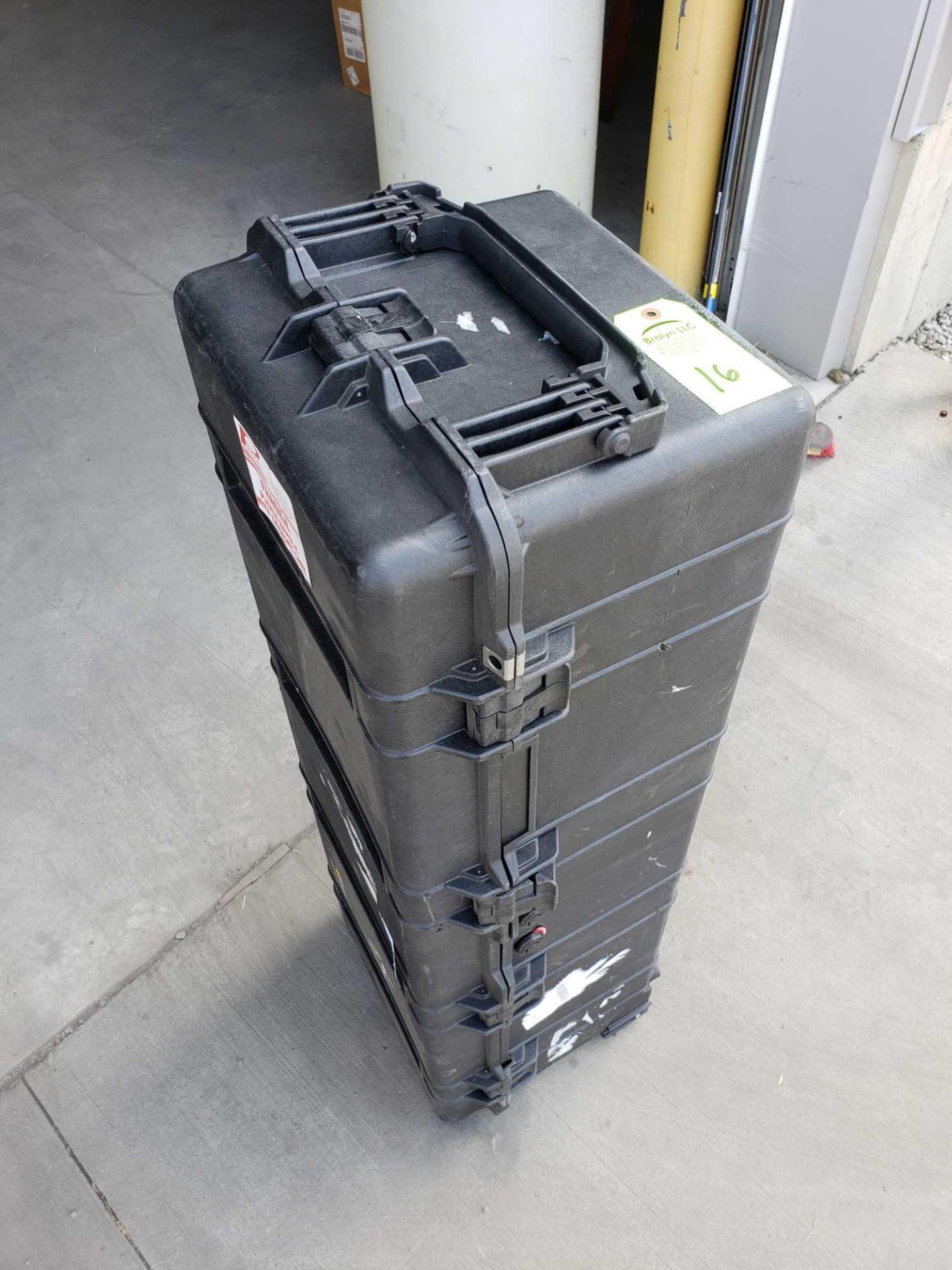 Pelican 1740 Case w convention display hardware.