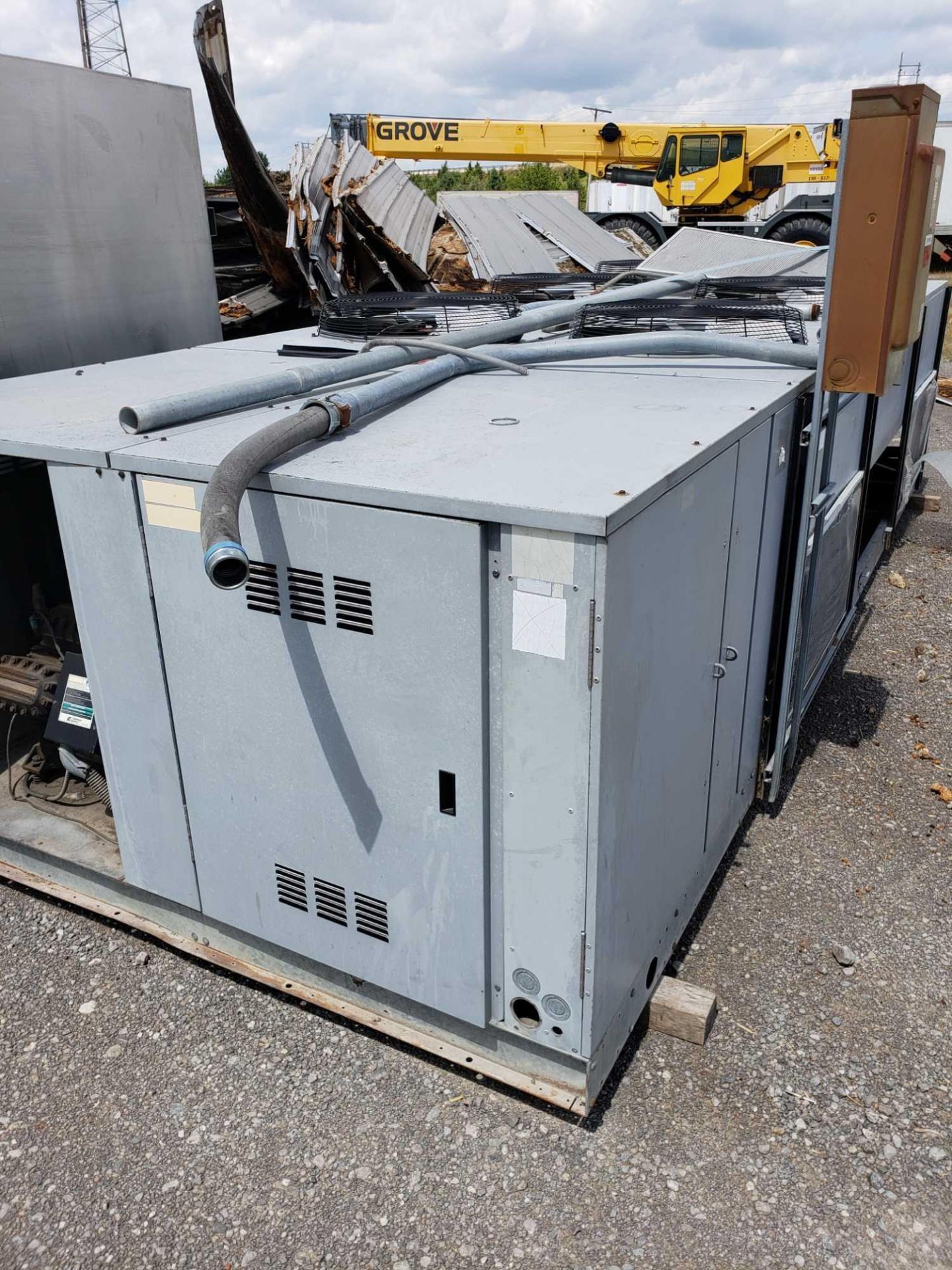 Chiller unit. No nameplate. Components include copeland compressor. - Image 2 of 6