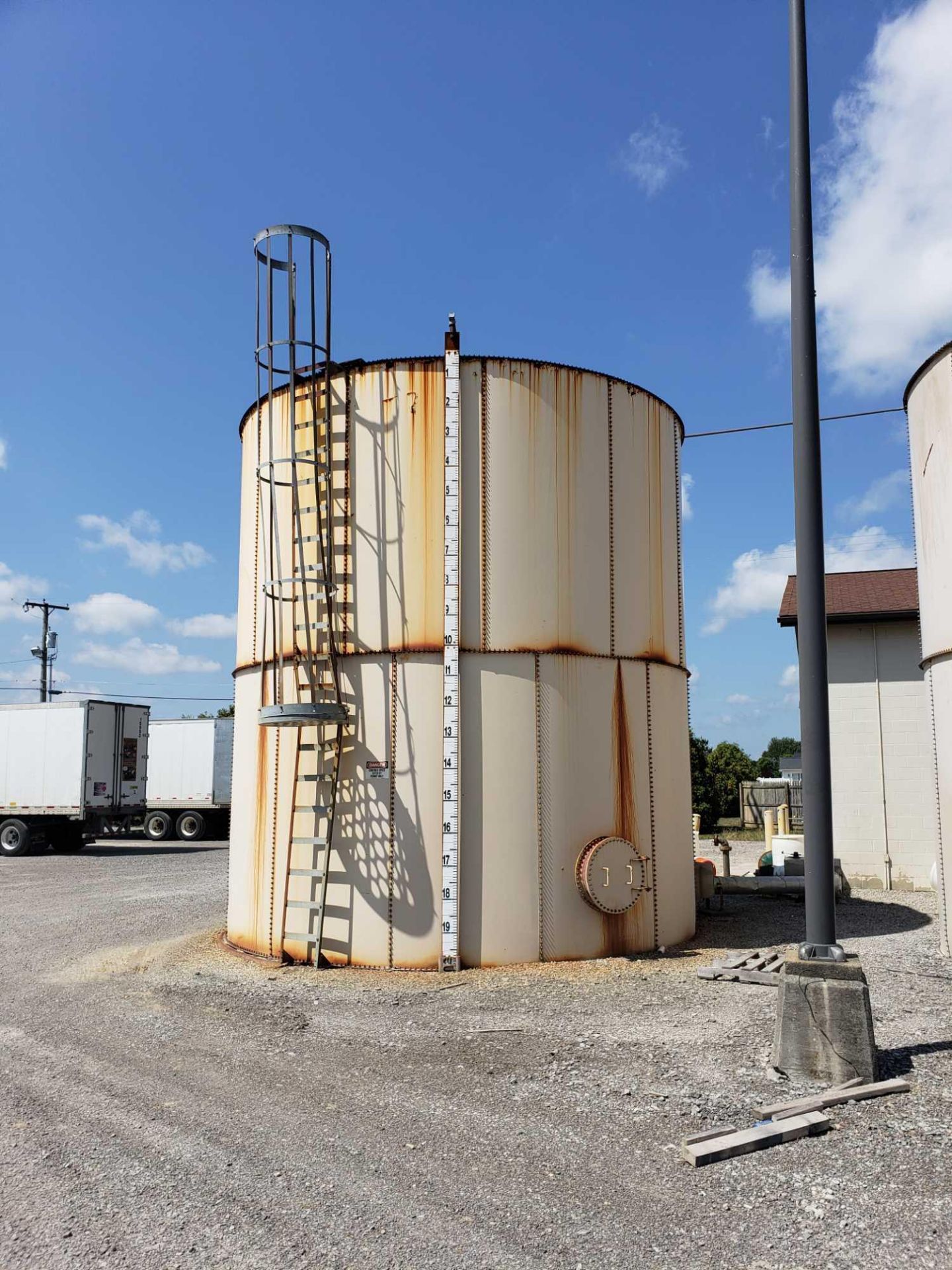 Waste water treatment system. Includes contents of building and tanks. - Image 3 of 33