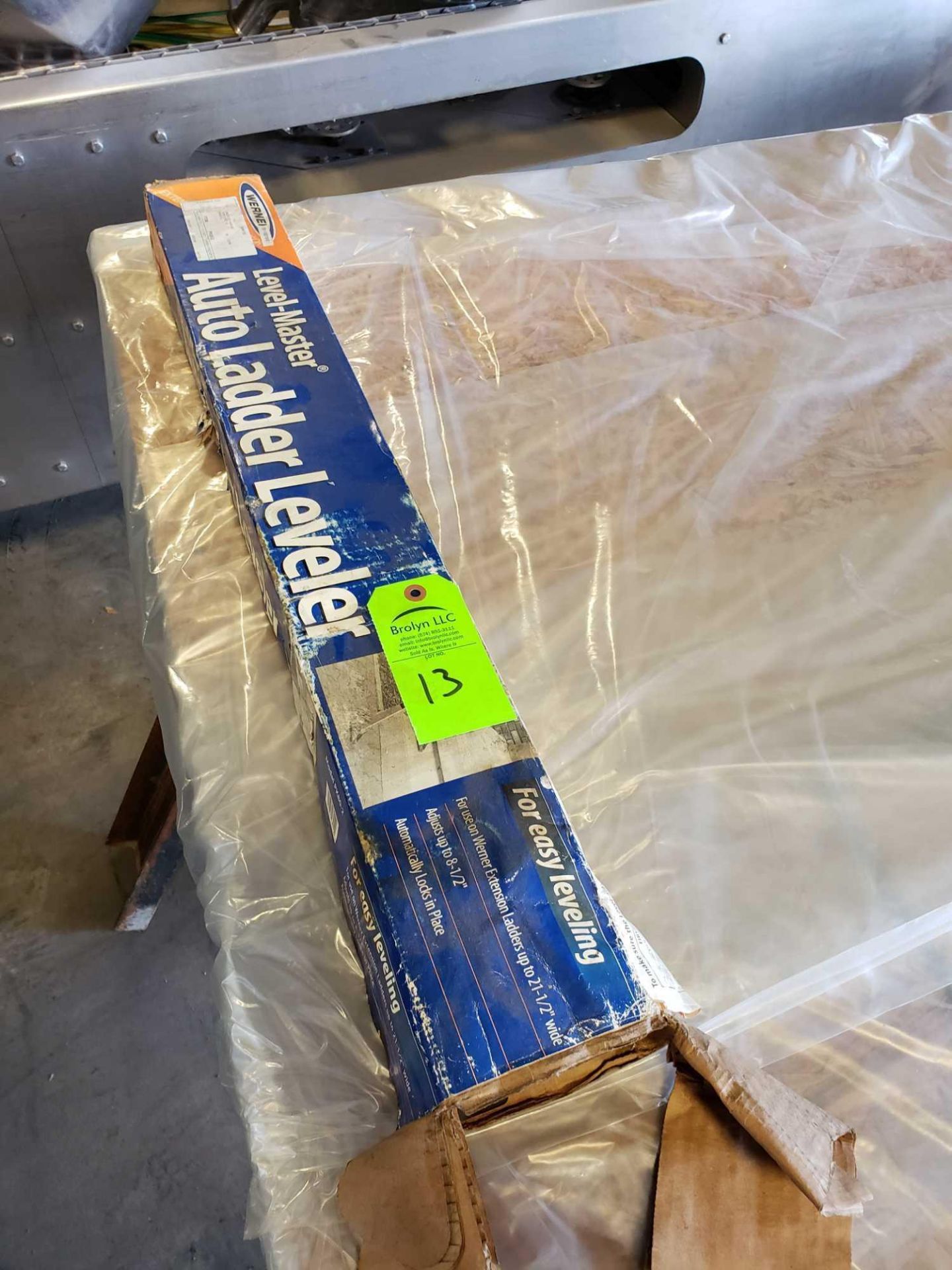 Auto ladder leveler. New in box.