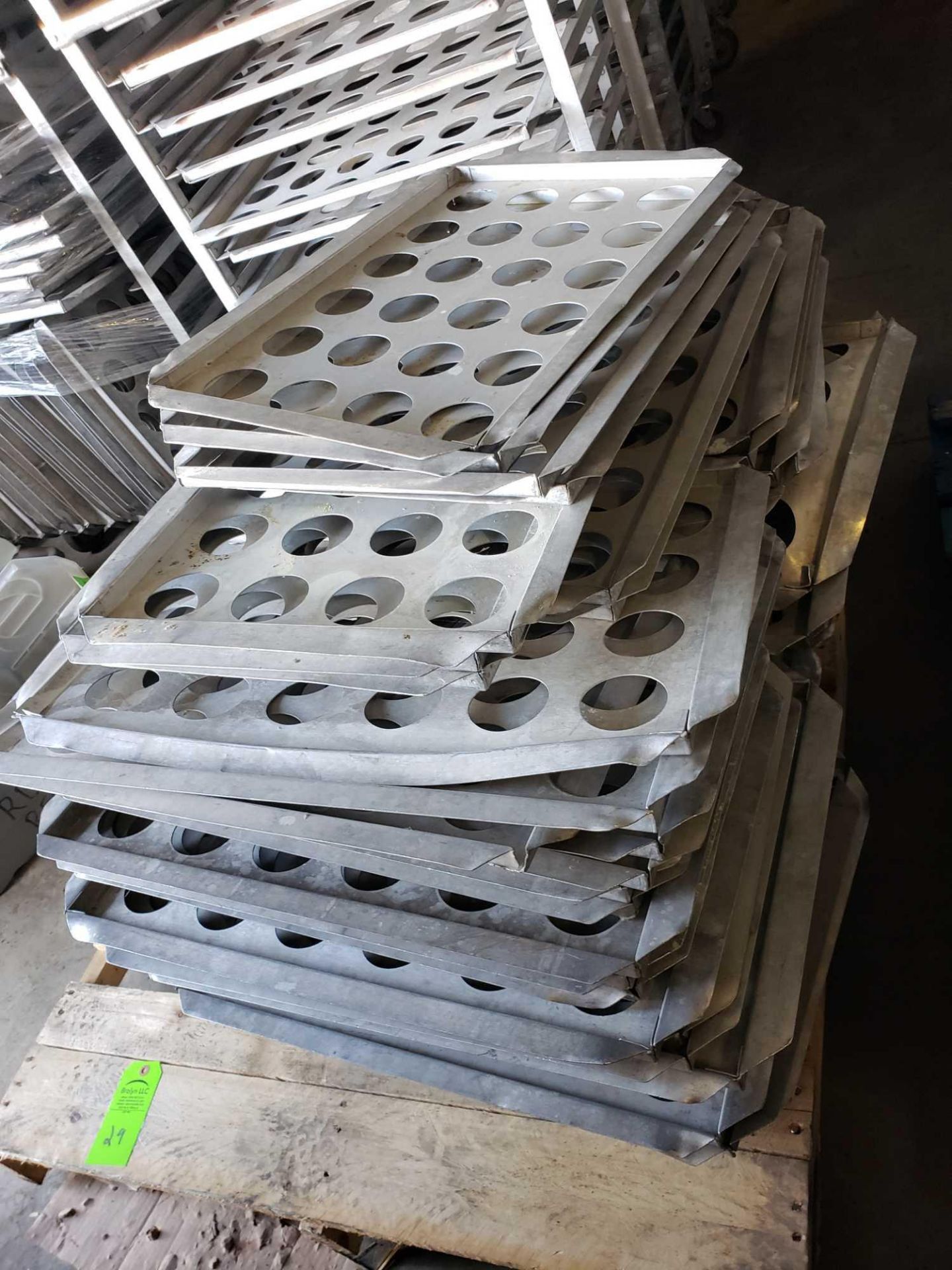 Large qty of aluminum trays as pictured. - Image 2 of 2