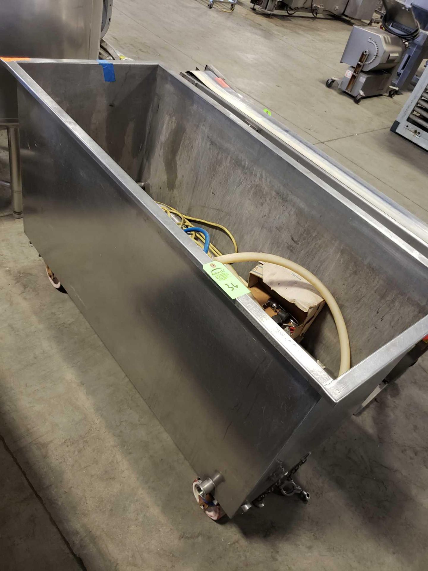 Ross Industries Model VSC68 Stainless steal belt conveyor section with Baldor motor. - Image 8 of 13