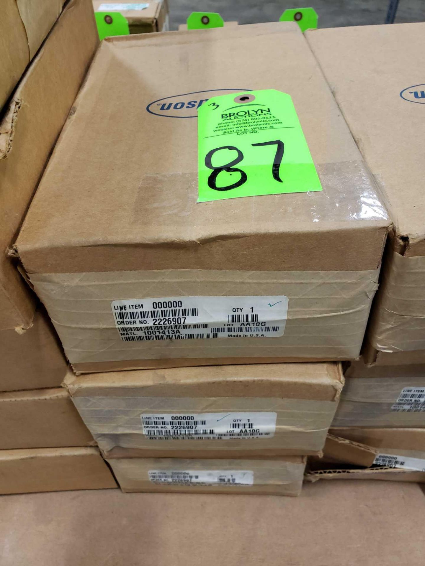 Qty 3 - Nordson model 1001413A. New in boxes.