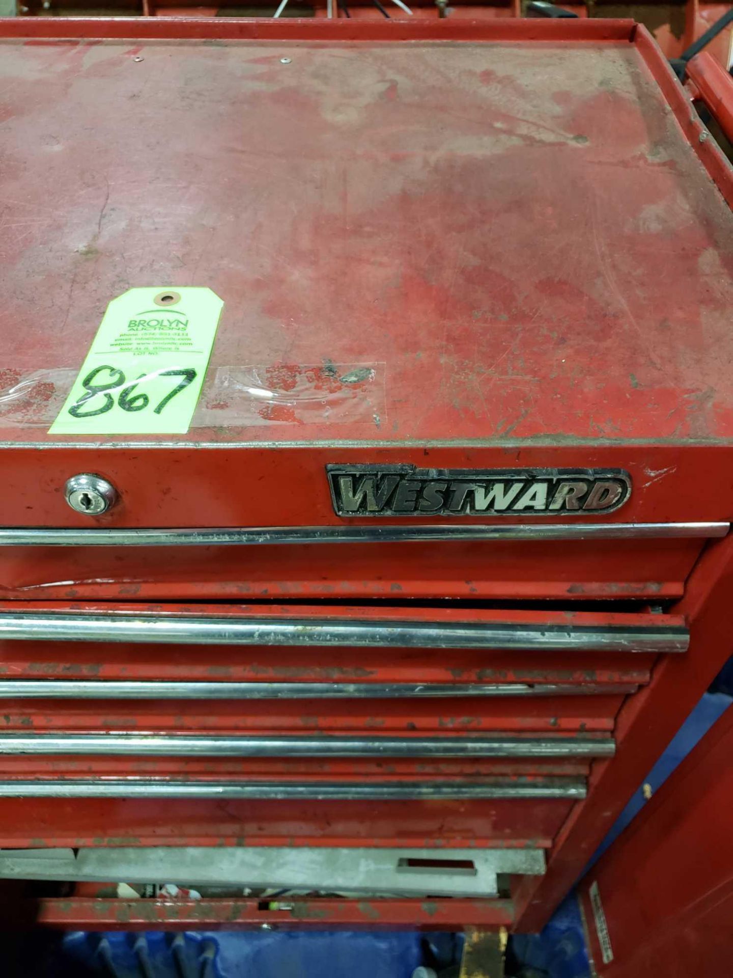 Waterloo tool chest box. - Image 2 of 2