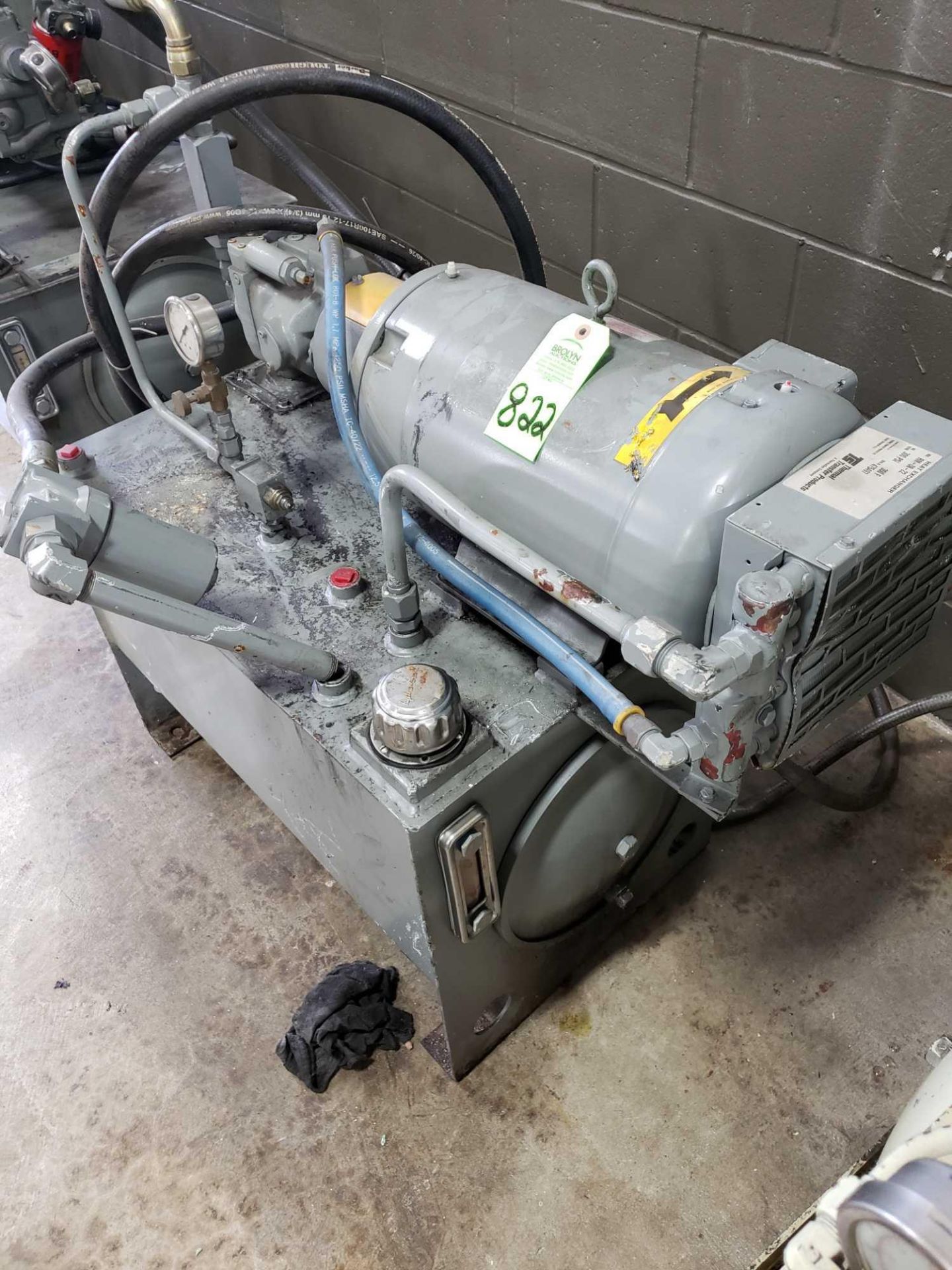 Hydraulic systems Inc, 1500psi, 7 gallon per minute hydraulic power pack. (motor and hp unmarked) - Image 3 of 5