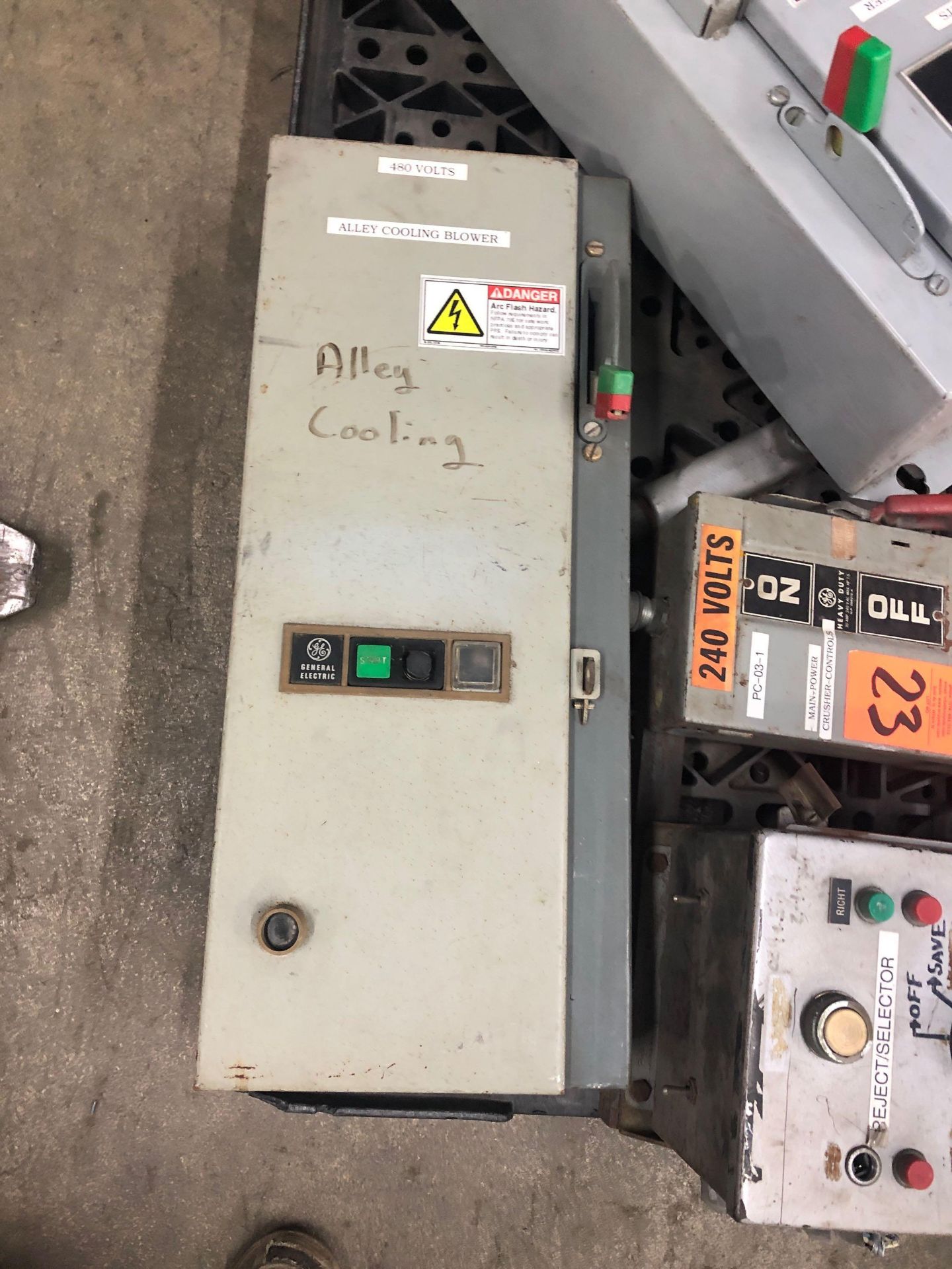 Pallet of assorted electrical boxes, main disconnects, etc. - Image 2 of 6