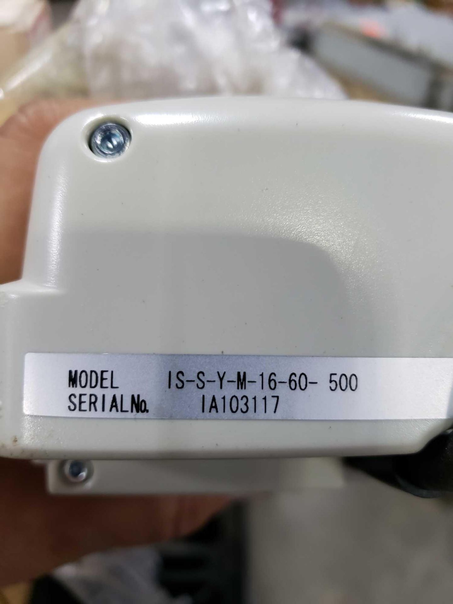 Intelligent Actuator Model IS-S-Y-M-16-60-500. New as pictured. - Image 3 of 3