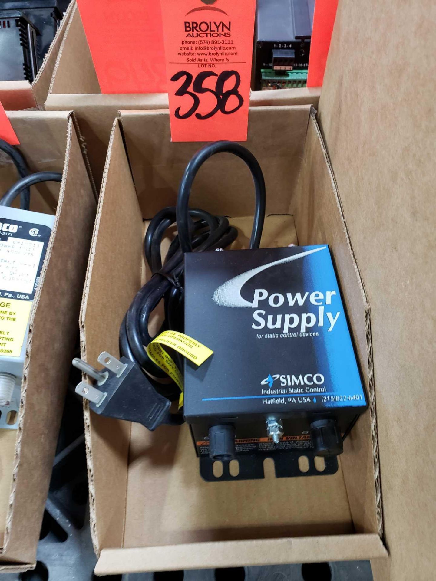 Simco model D257Q power supply. Appears to be new.