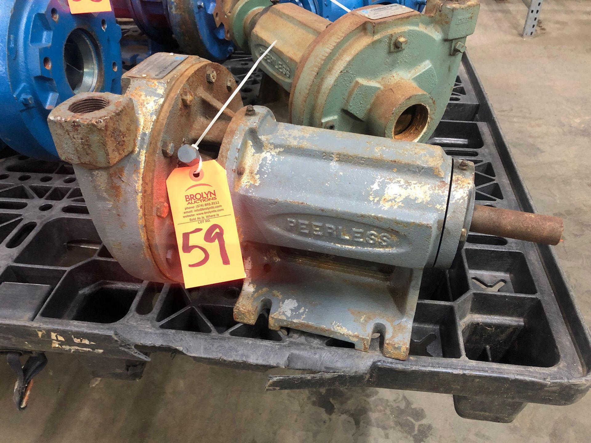 Sterling Peerless pump model F1-810A4-BF.