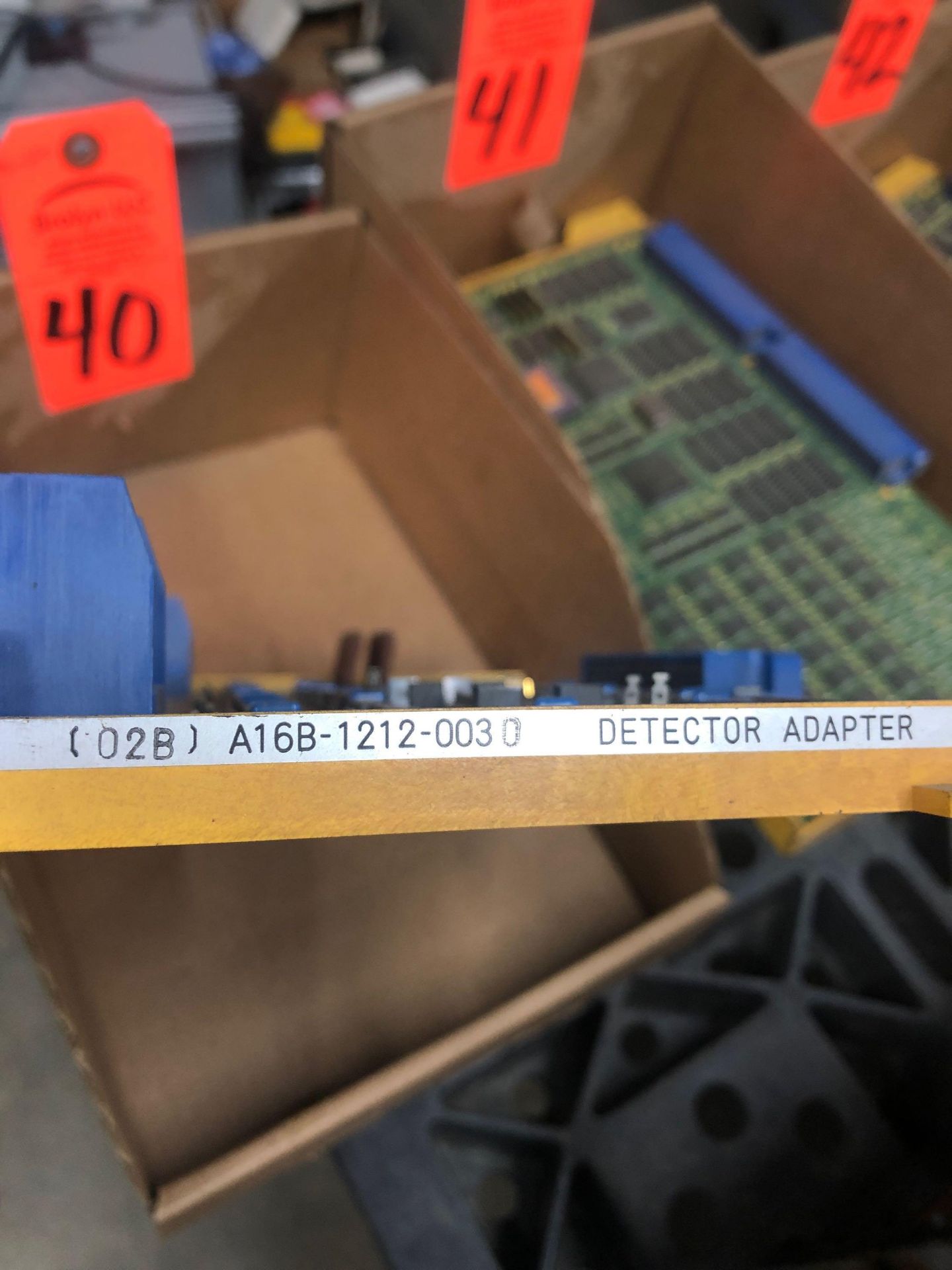 Fanuc model A16B-1212-0030 detector adapter. - Image 2 of 2