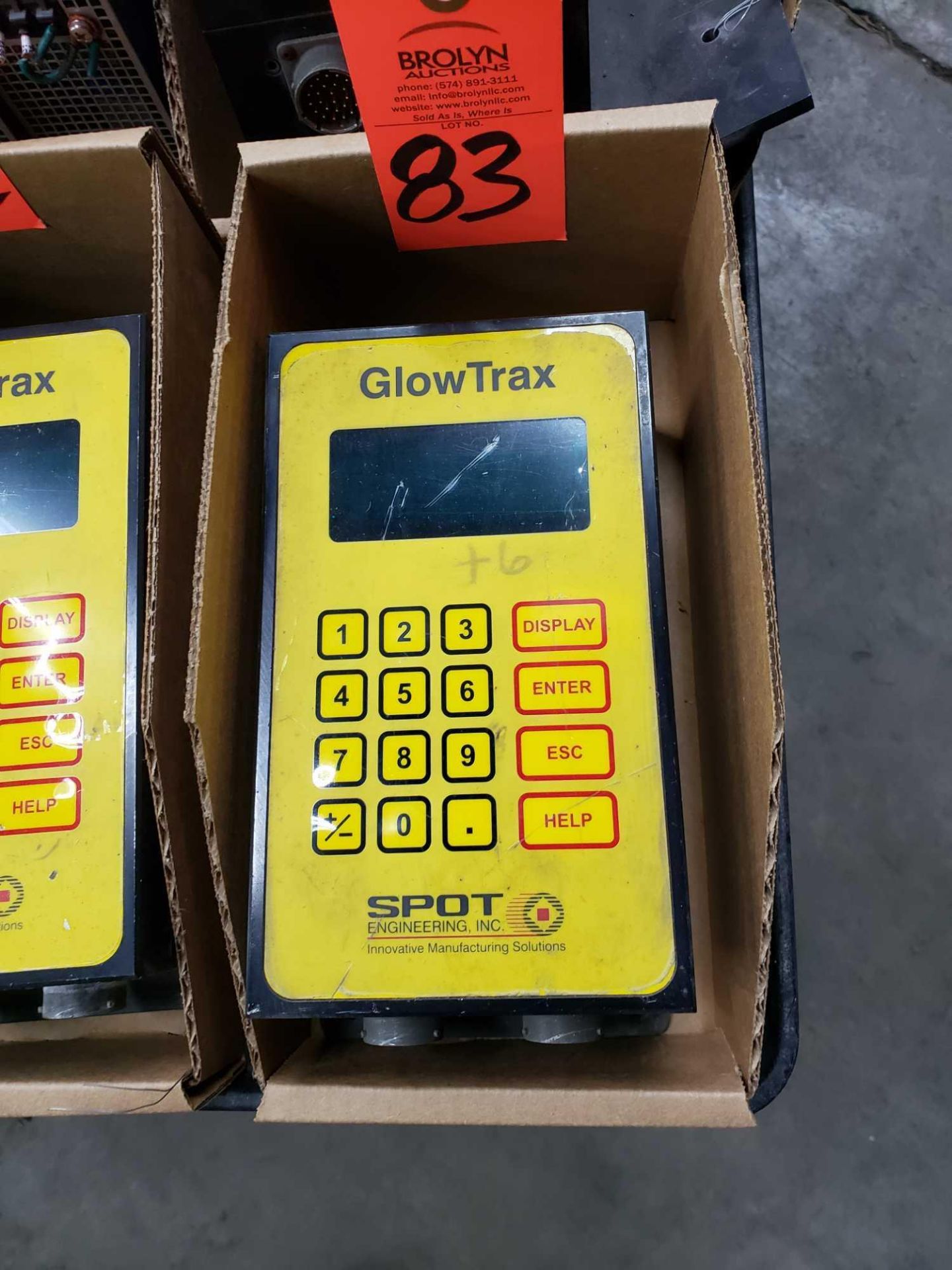 Spot Engineering model GlowTrax mercury detector control unit.