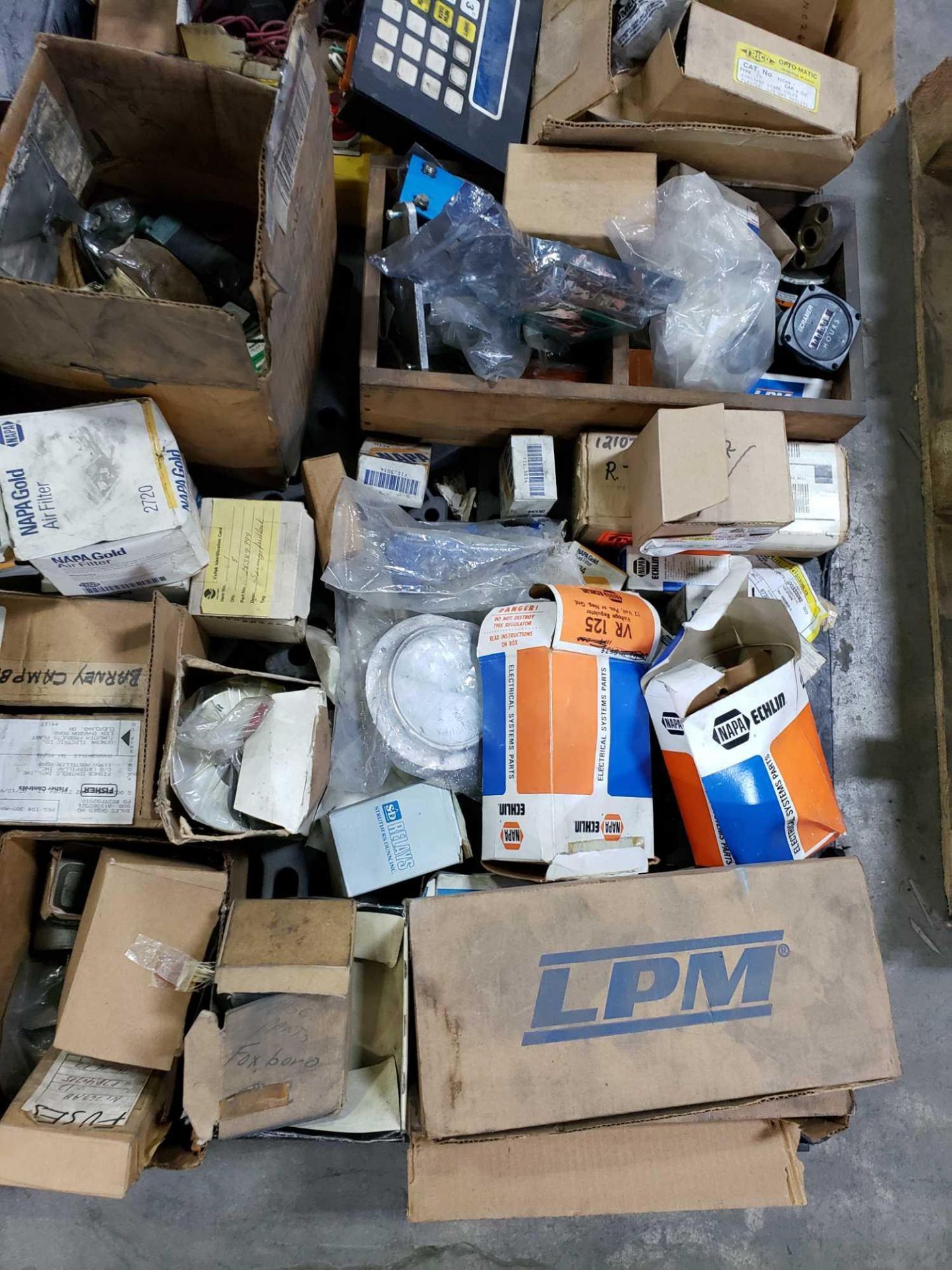 Pallet of assorted repair parts and electrical. - Image 7 of 7