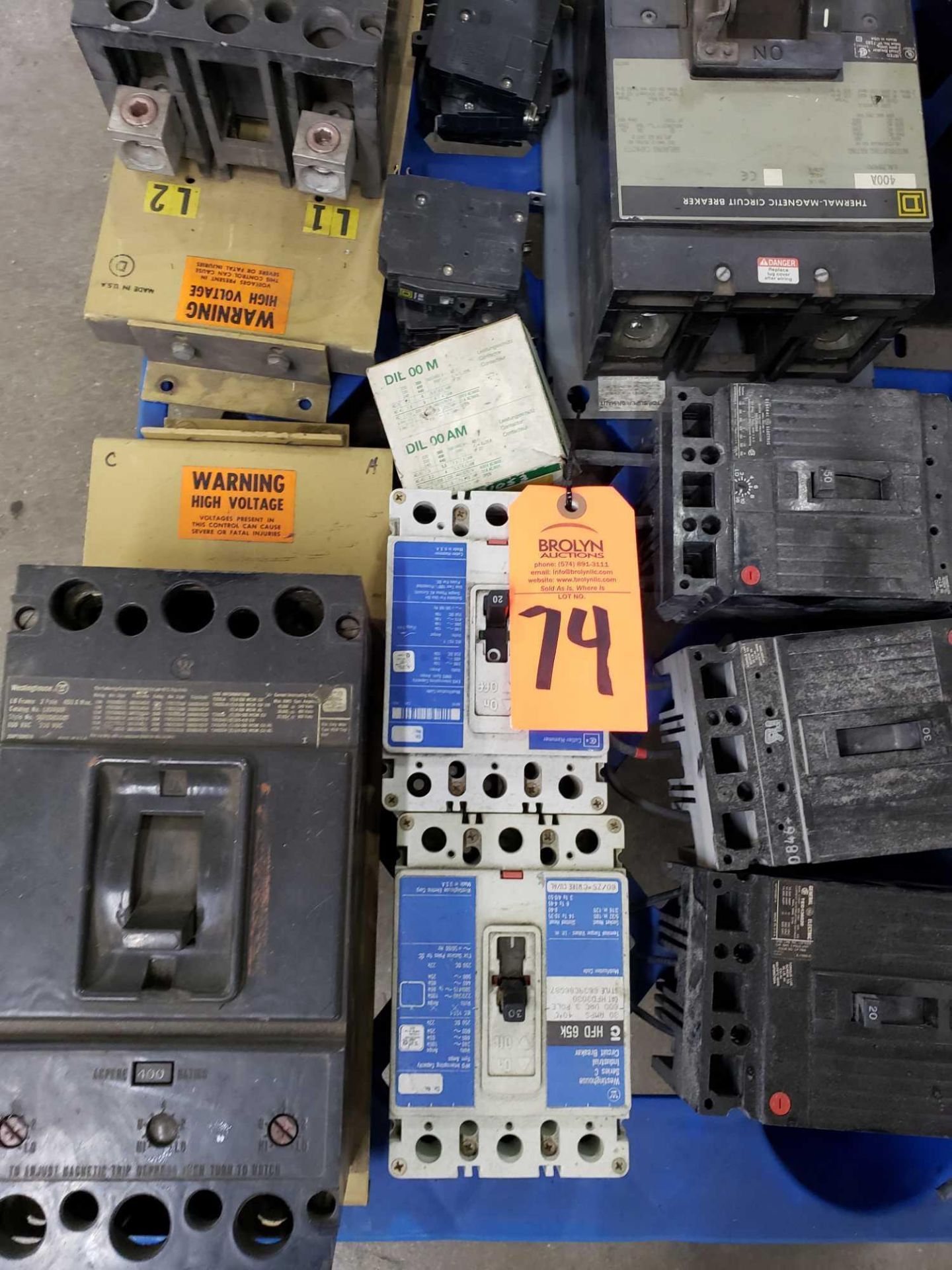 Pallet of assorted molded case breakers. - Image 4 of 5