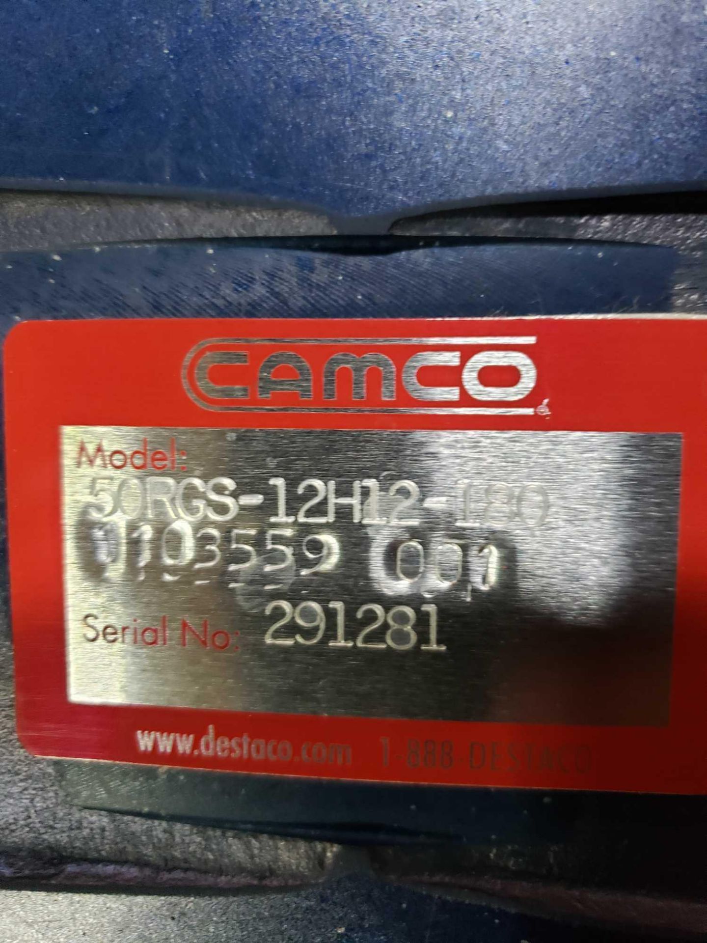 Camco gearbox model 50RGS-12H12-180. New as pictured. - Image 2 of 2