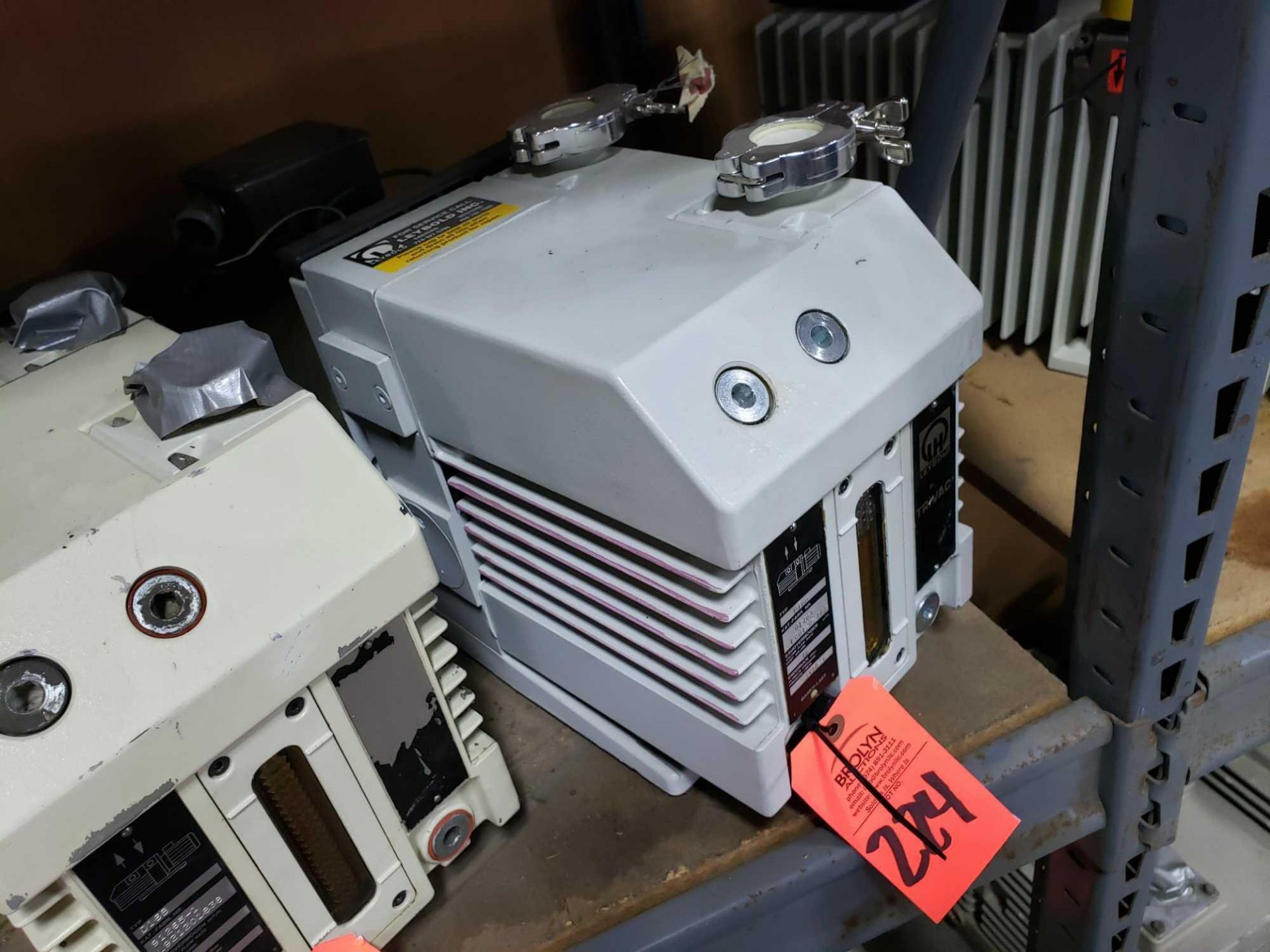 Leybold Trivac Model D16B vacuum pump.