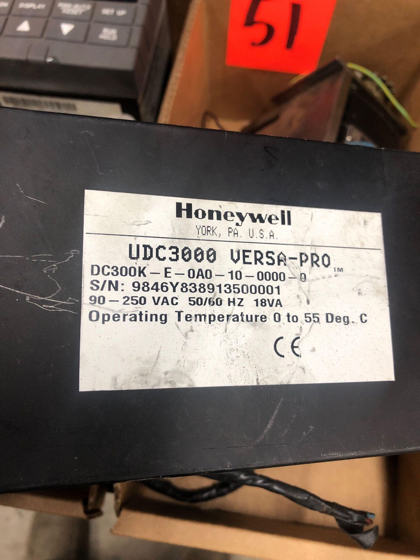 Qty 3 - assorted Honeywell UDC controllers. - Image 4 of 4