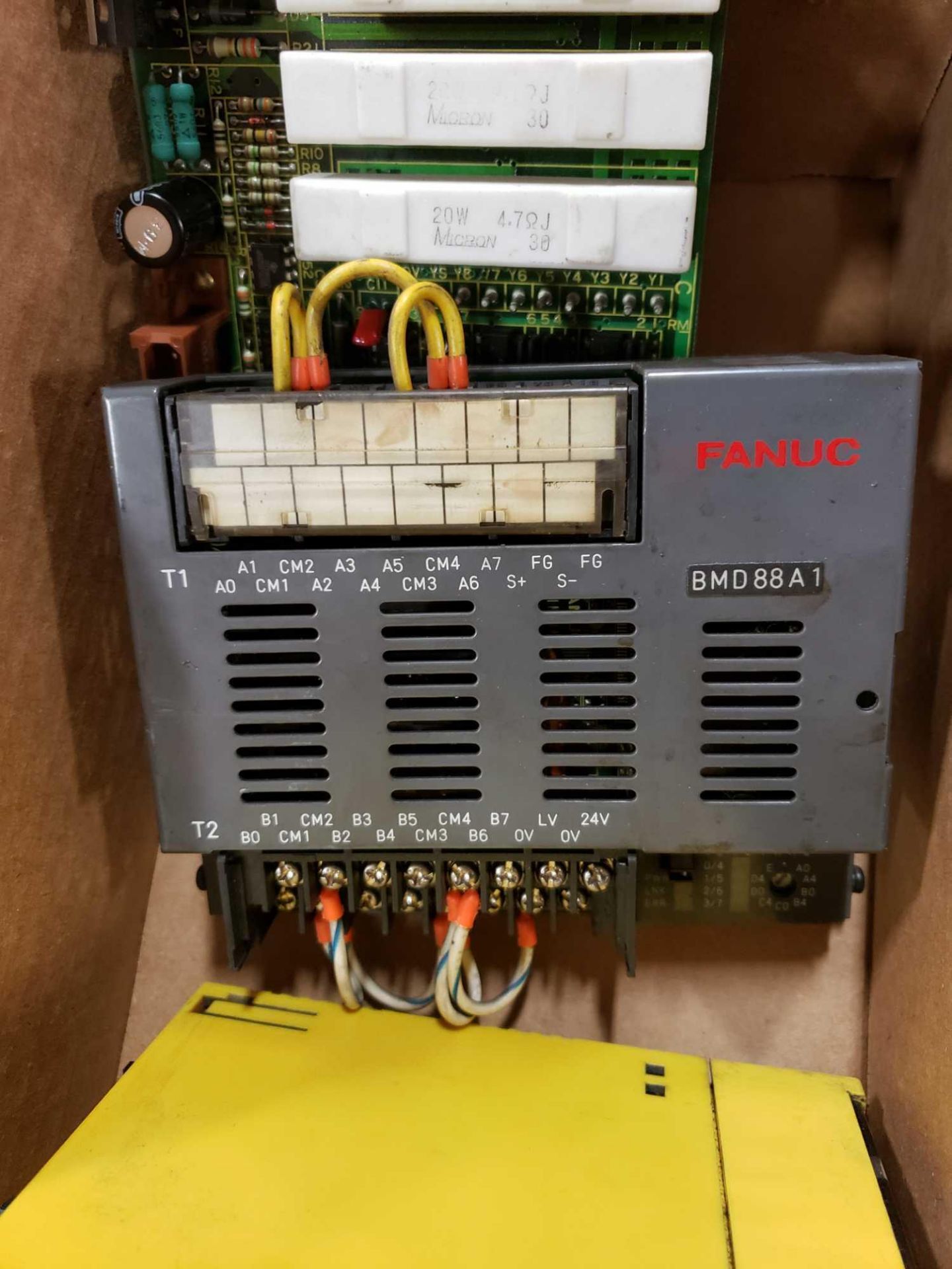 Qty 4 - Assorted lot of Fanuc control modules. - Image 6 of 6