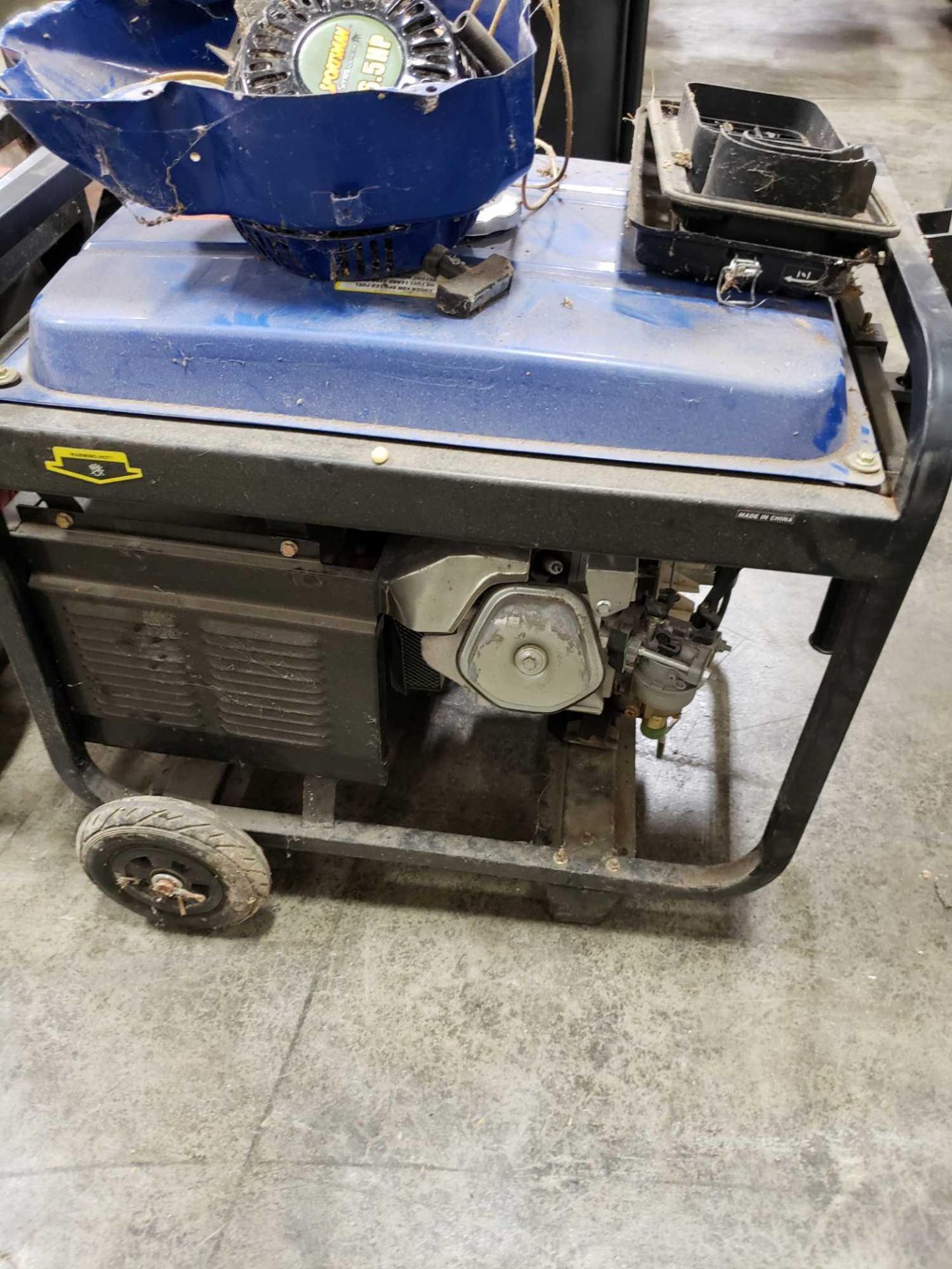 Qty 3 - 6500e gas generator. Consignor states all need work. - Image 8 of 8