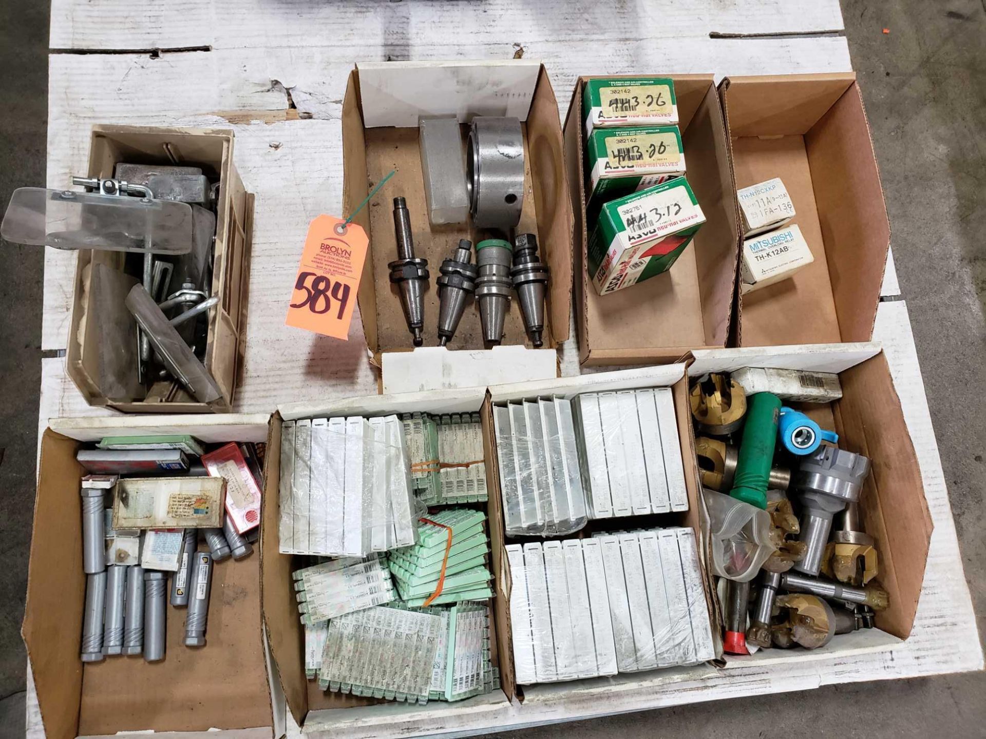 Large Qty of assorted tooling and consumables.