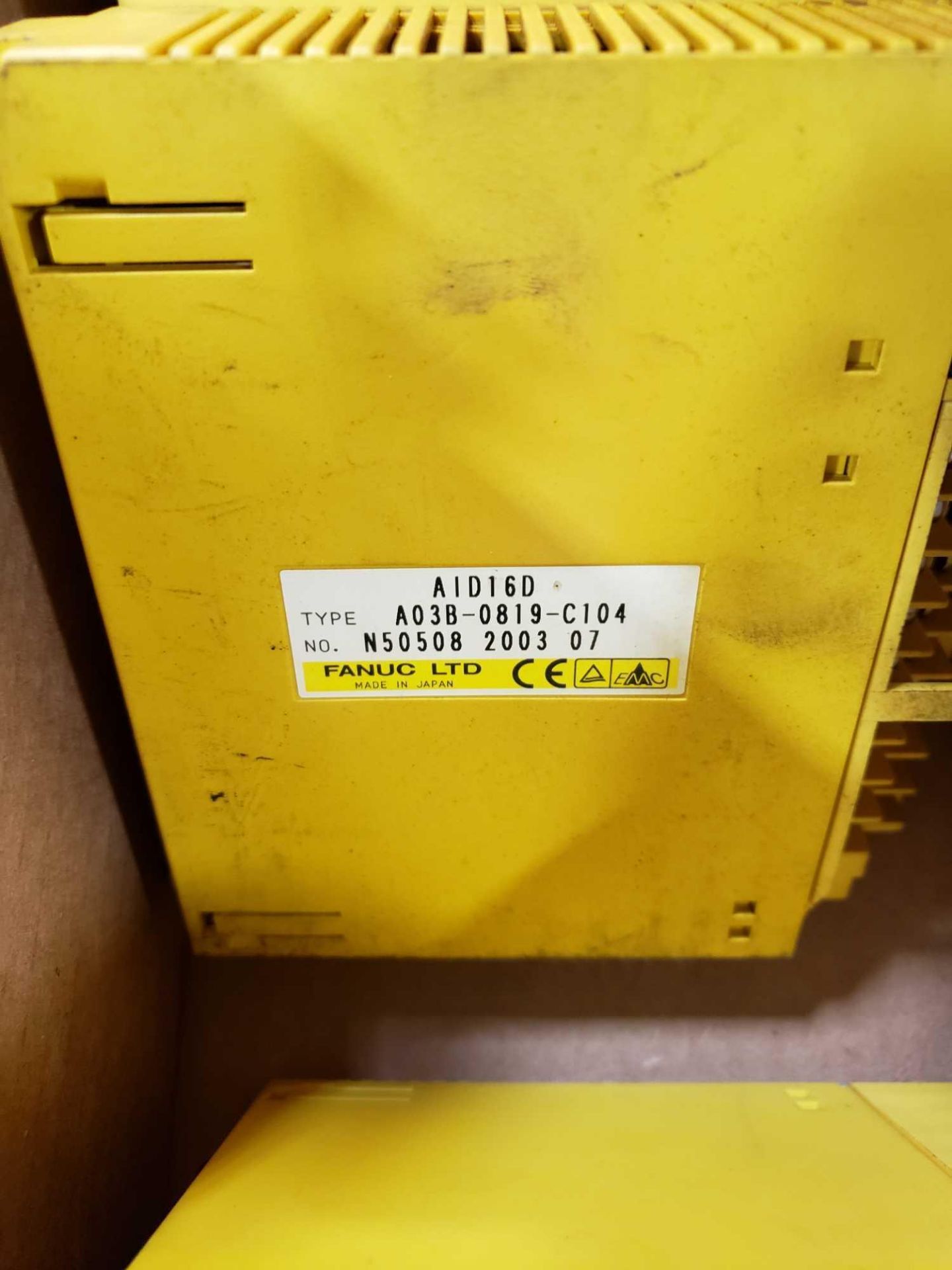 Qty 5 - Fanuc control modules. Qty 3 - A03B-0819-C104 and Qty 2 - A03B-0807-C157. - Image 2 of 3