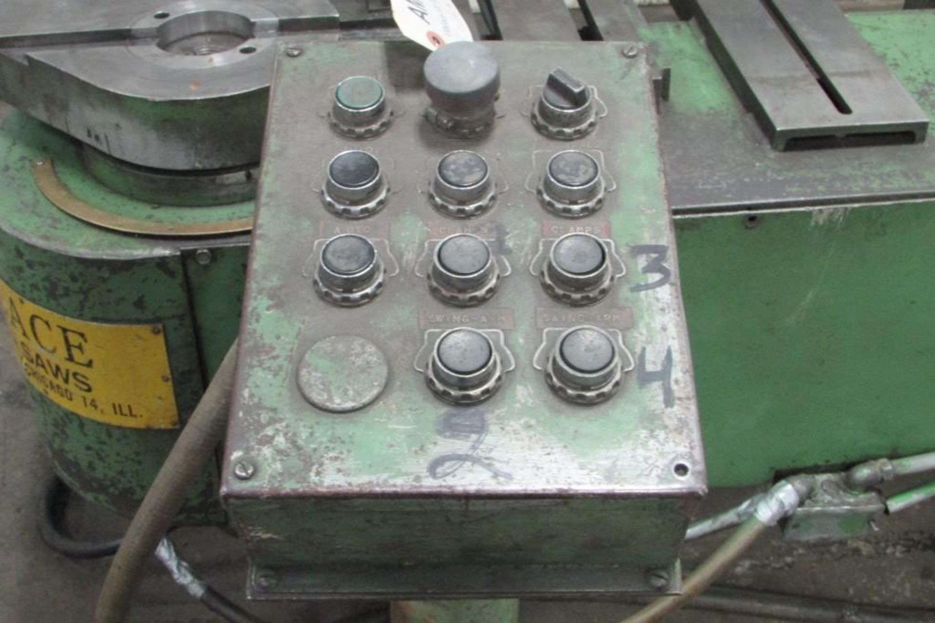 **Located in Brook Park, OH**  2" Wallace #500-2.5 horizontal heavy duty rotary draw mandrel type. - Image 3 of 5