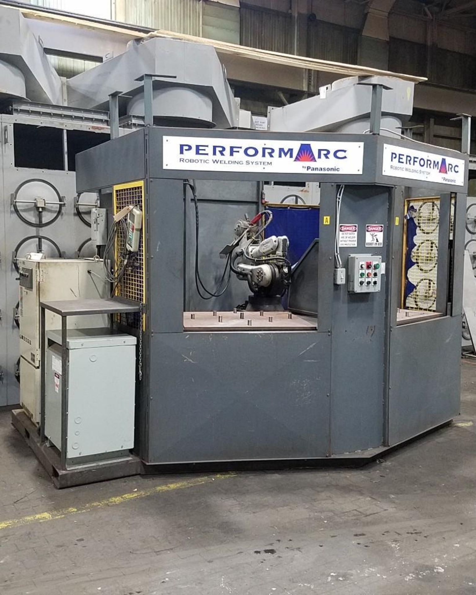 **Located in Brook Park, OH** Panasonic PerformArc Series 50 robotic welding cell.