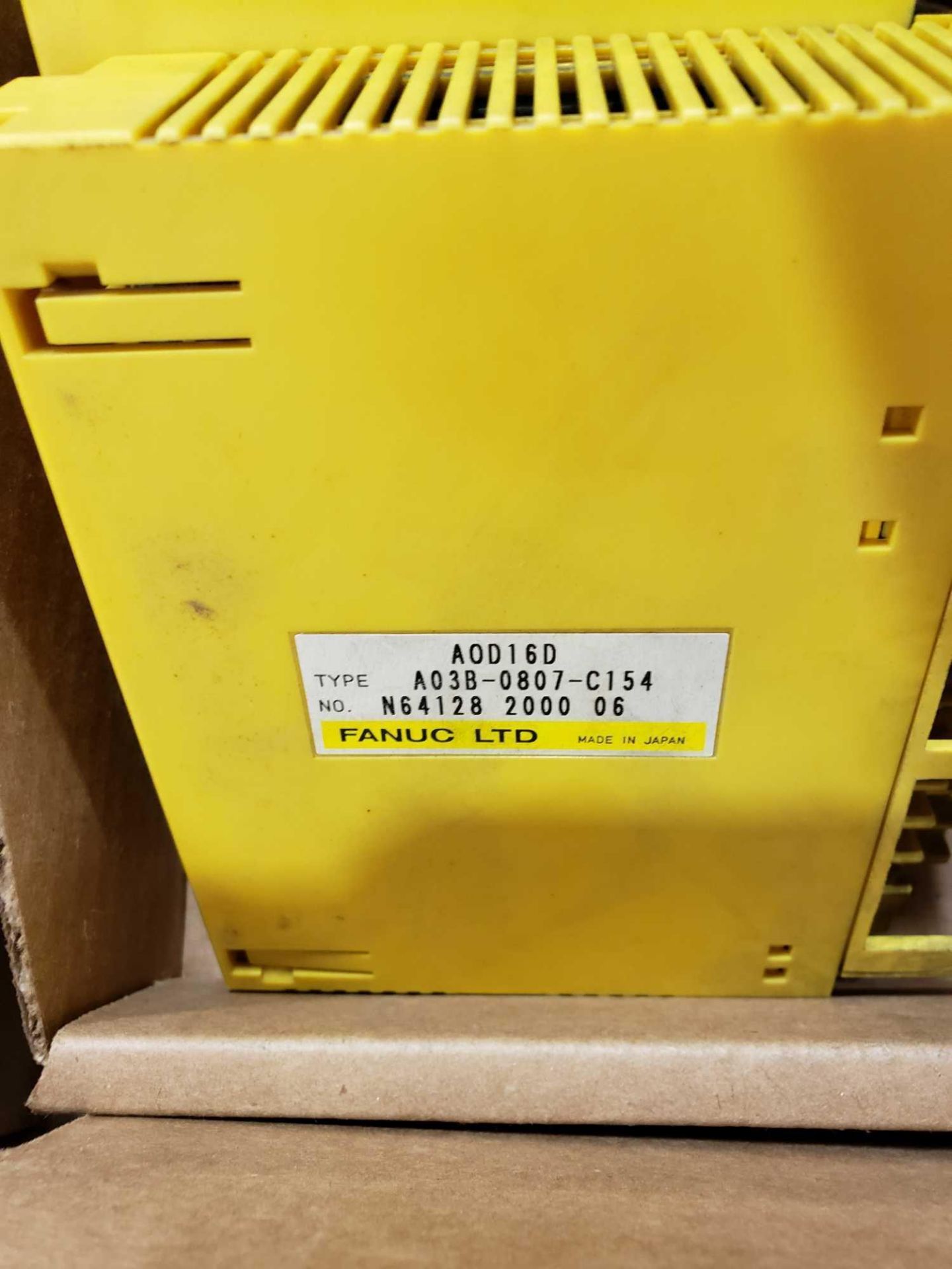 Qty 5 - Fanuc model A03B-0807-C154 control module. - Image 2 of 2