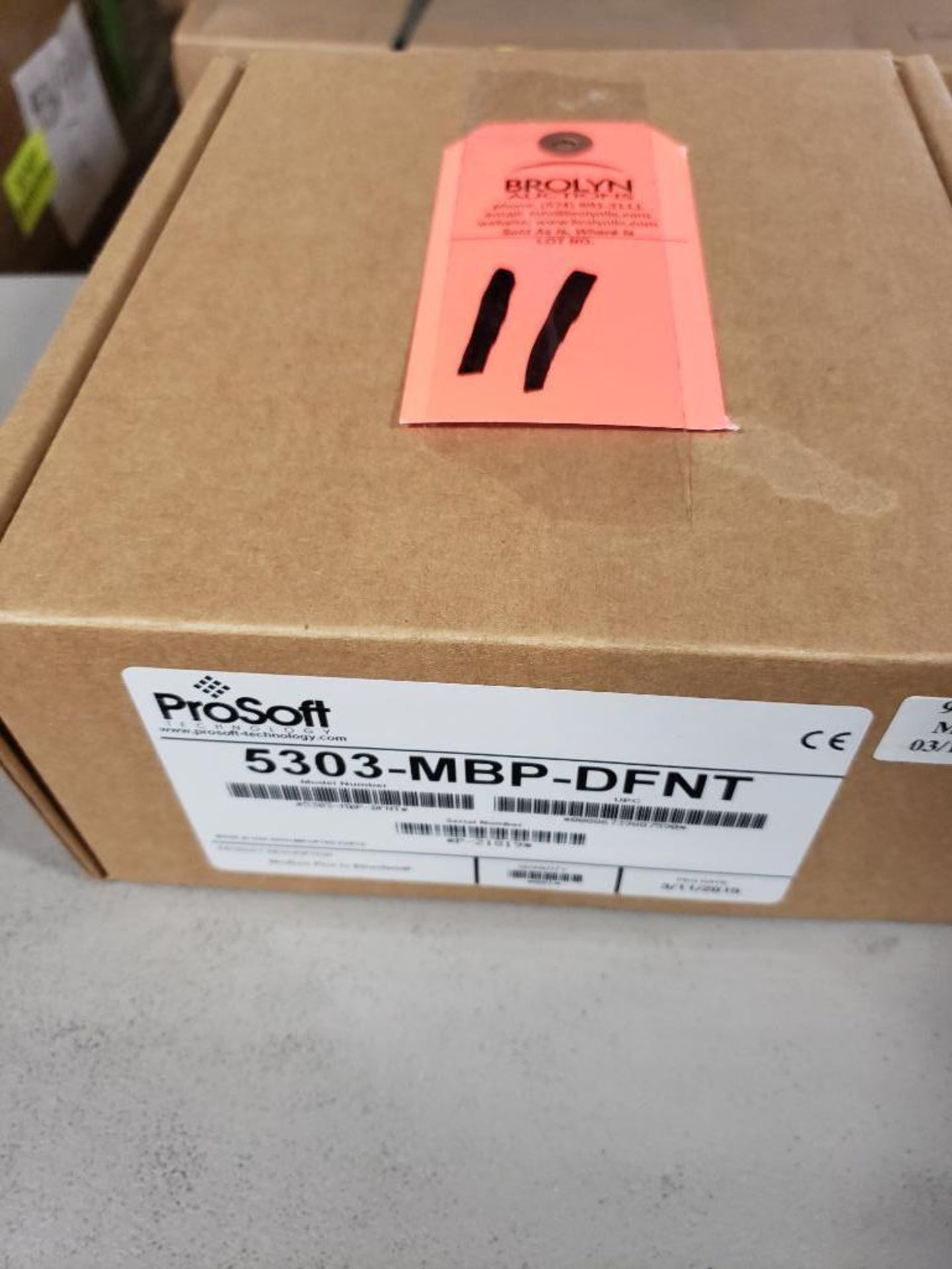 ProSoft Model 5303-MBP-DFNT, new in box as pictured.