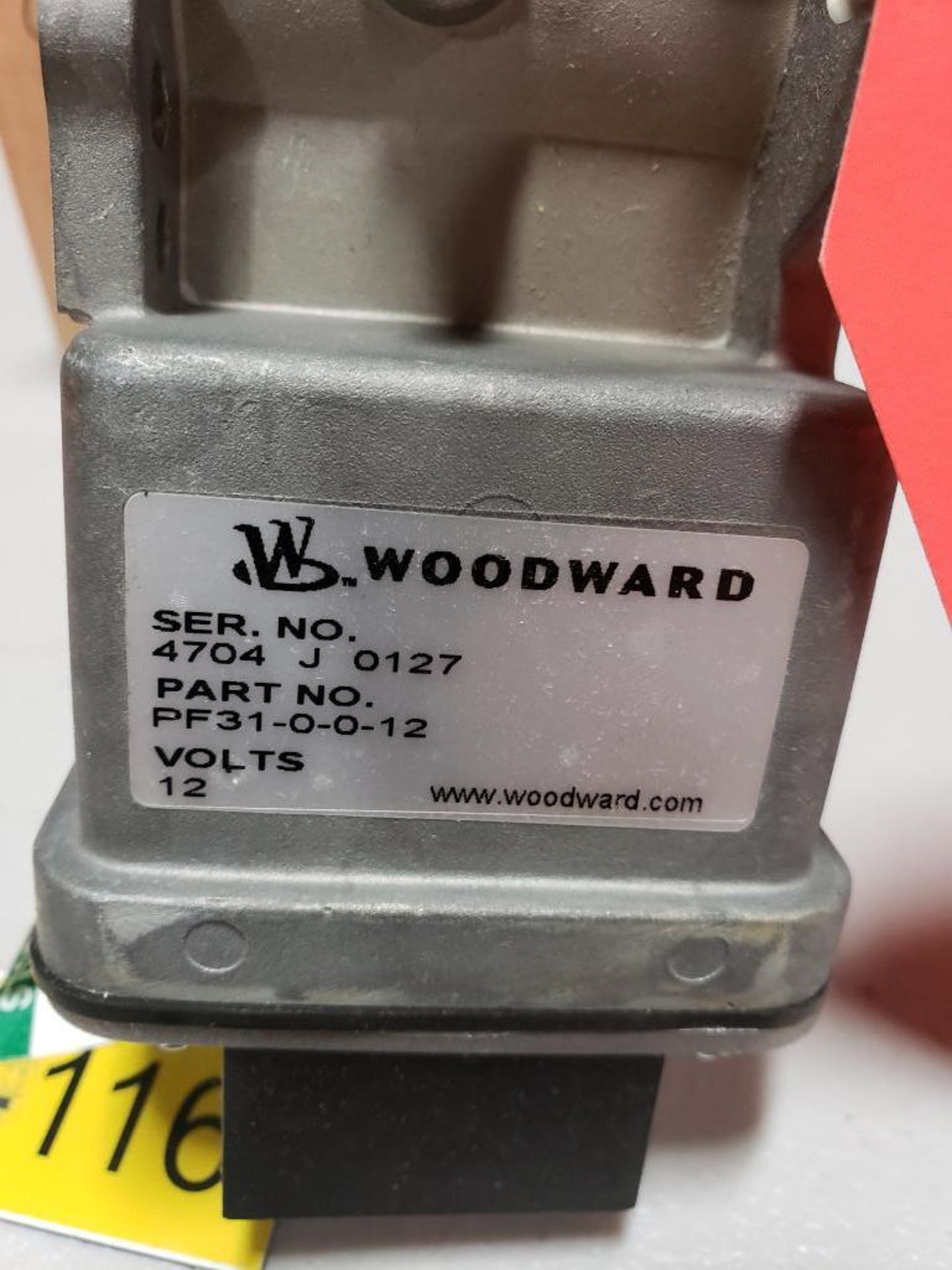 Qty 1 - Woodward part number PF31-0-0-12. New. - Image 2 of 4