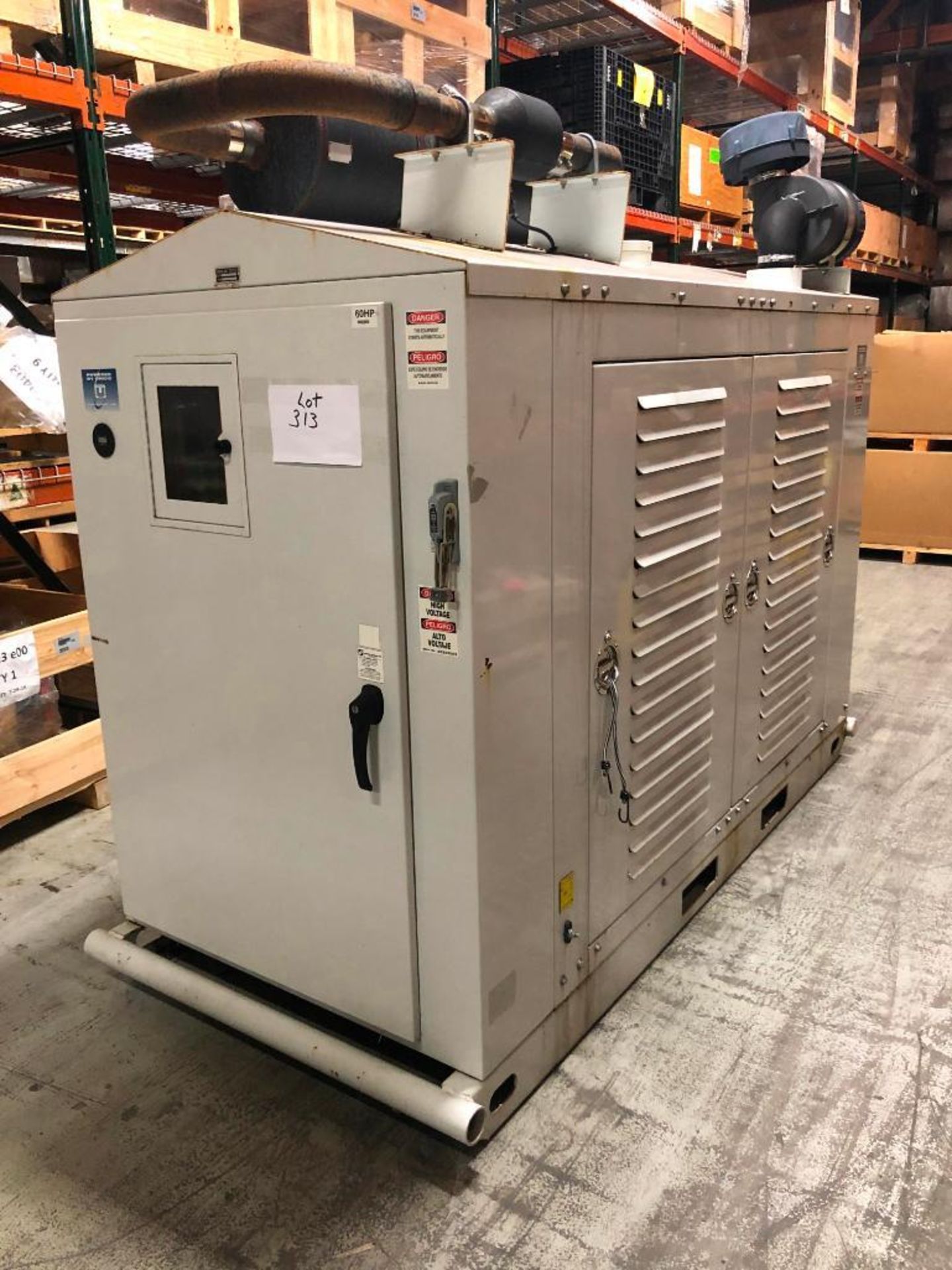 Unico Generator set, 5.7L 70KW 480volt, three phase 60HZ (4/POLE) 60 HP.