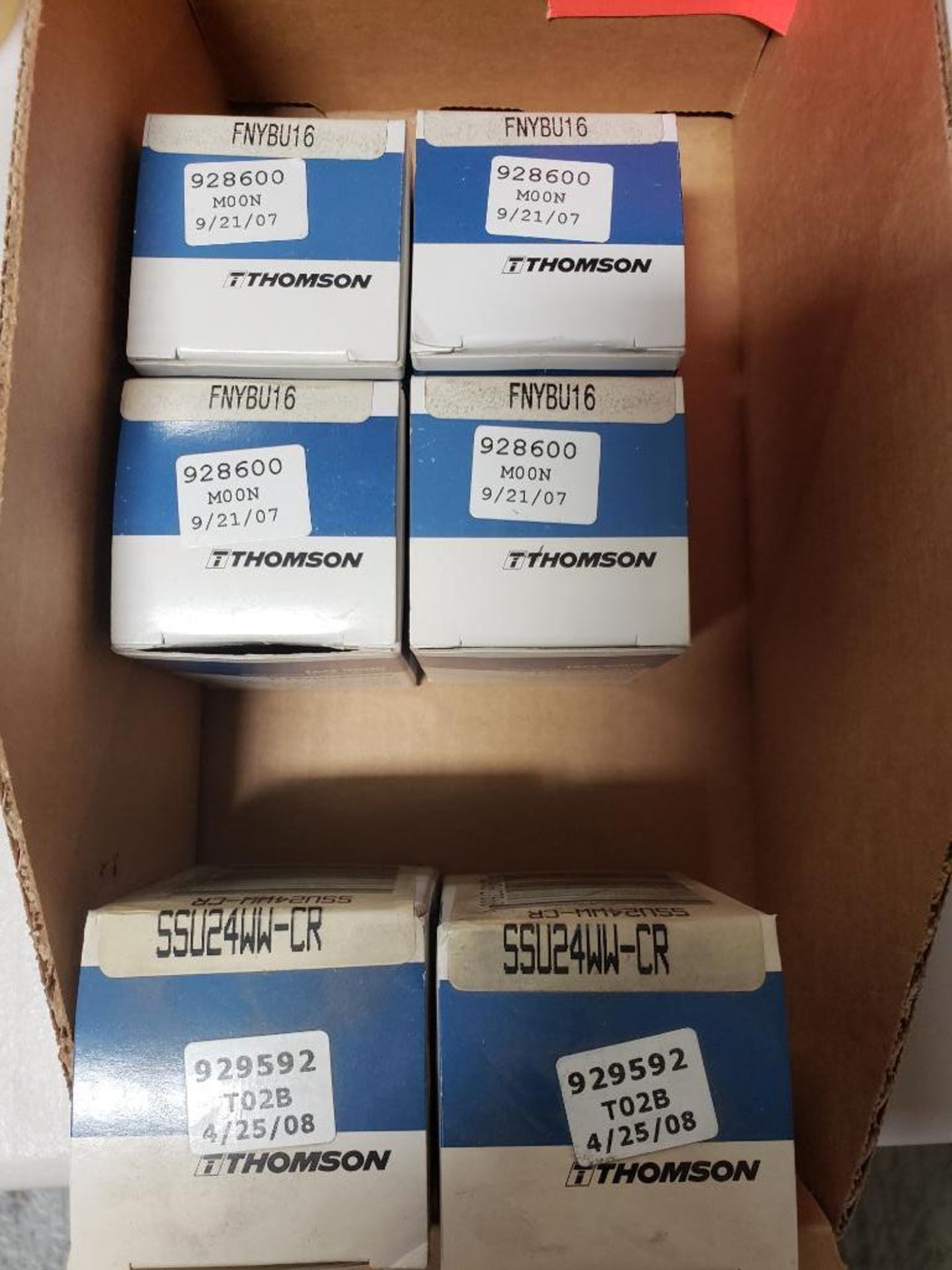 Qty 6 - Thomson bearings. New in boxes as pictured. - Image 2 of 2