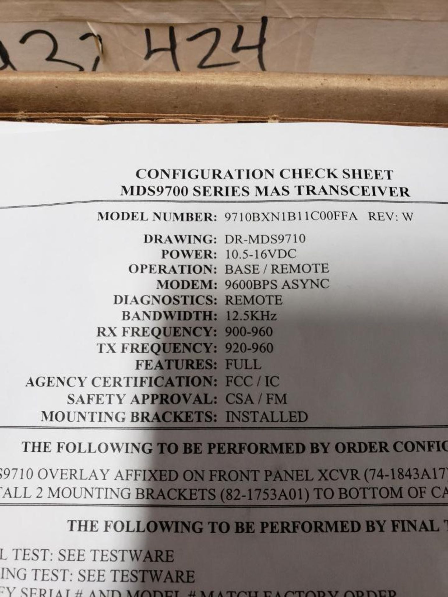 Qty 2 - Insite 6 model 9600BPS ASYNC. New in boxes as pictured. - Image 2 of 5