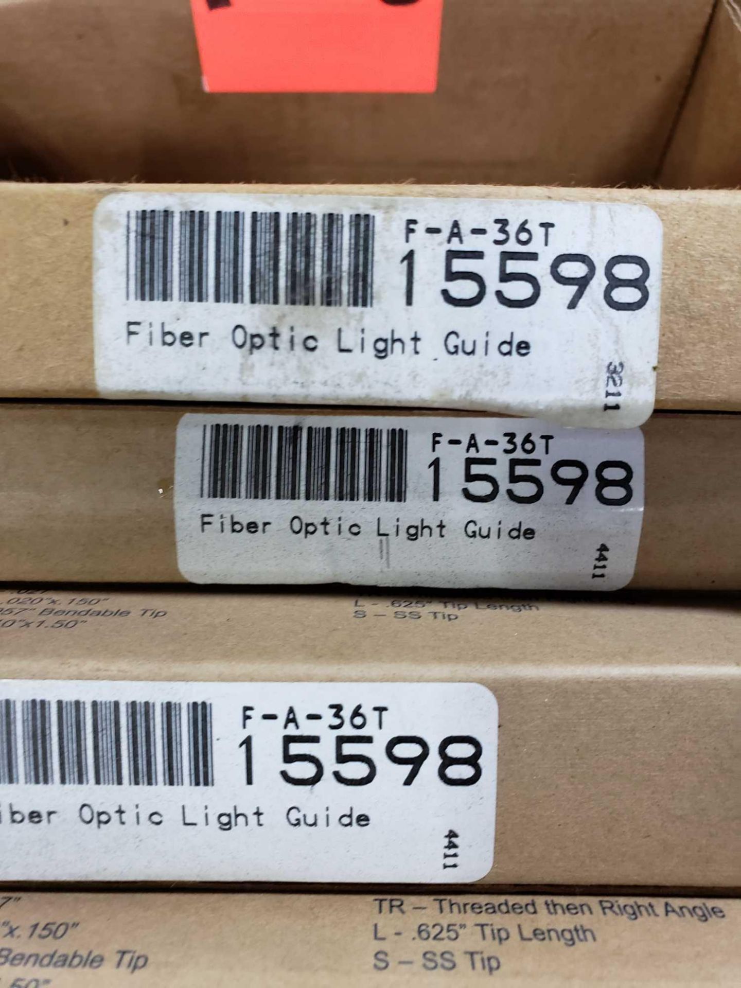 Qty 7 - Tritronics model 15598 fiber optic light guide. - Image 3 of 3