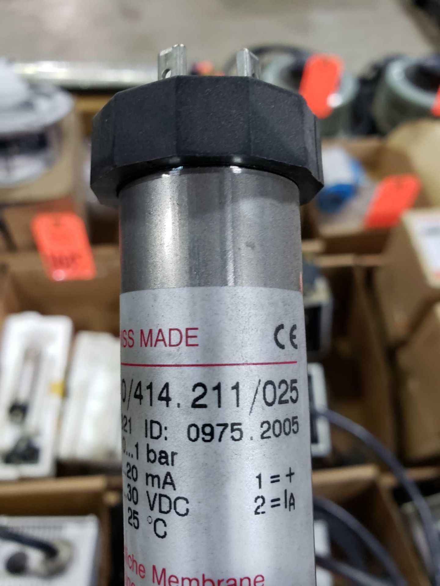 Qty 2 - Haenni model ED510 part ED-510/414.211/025. Pressure transmitter. New as pictured. - Image 3 of 3