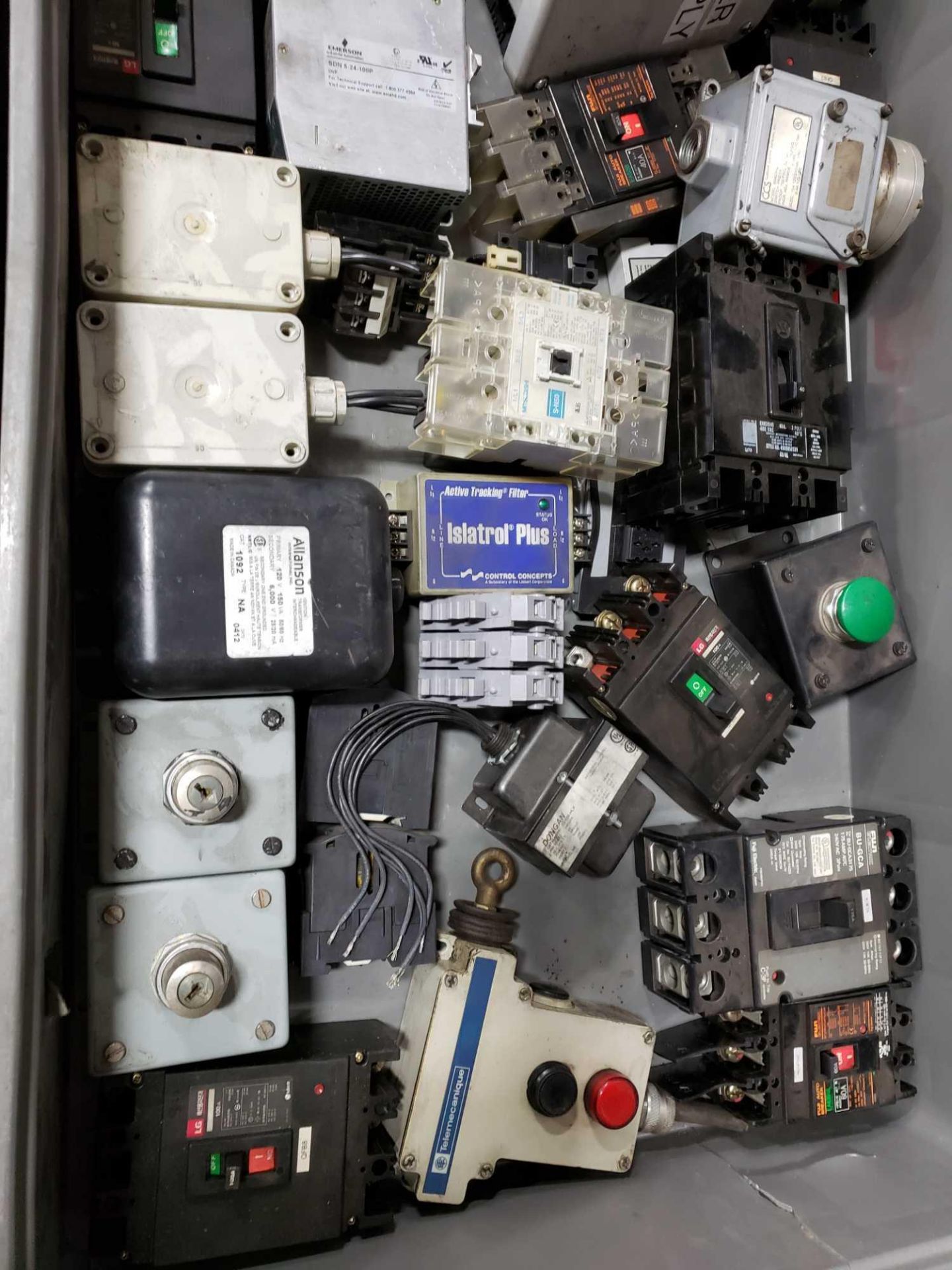 Bin of assorted parts and electrical. - Image 3 of 3