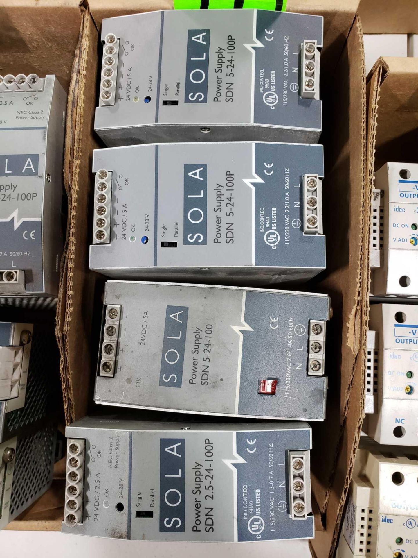 Qty 4 - Assorted Sola power supplies. - Image 2 of 2