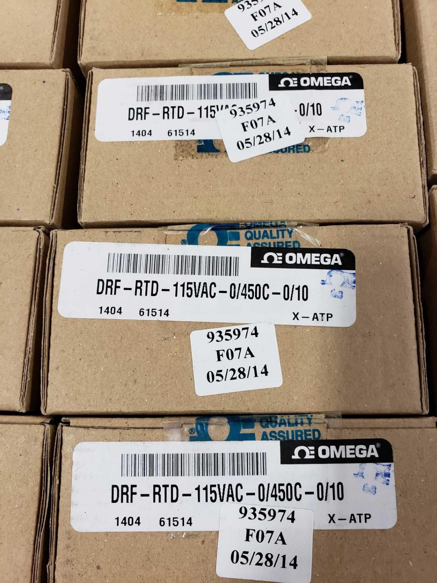 Qty 12 - Omega model DRF-RTD-115VAC-0/450C-0/10 controller. - Image 2 of 2
