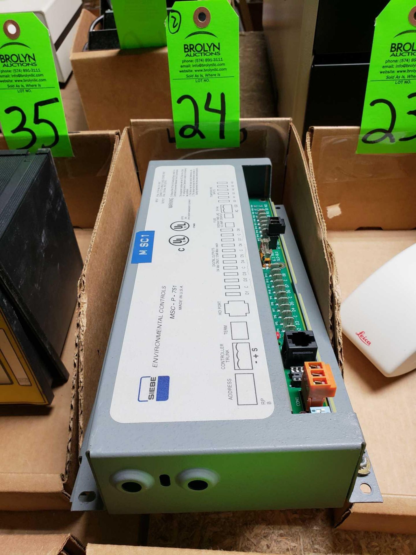 Siebe Environmental Controls model MSC-P-751 controller.