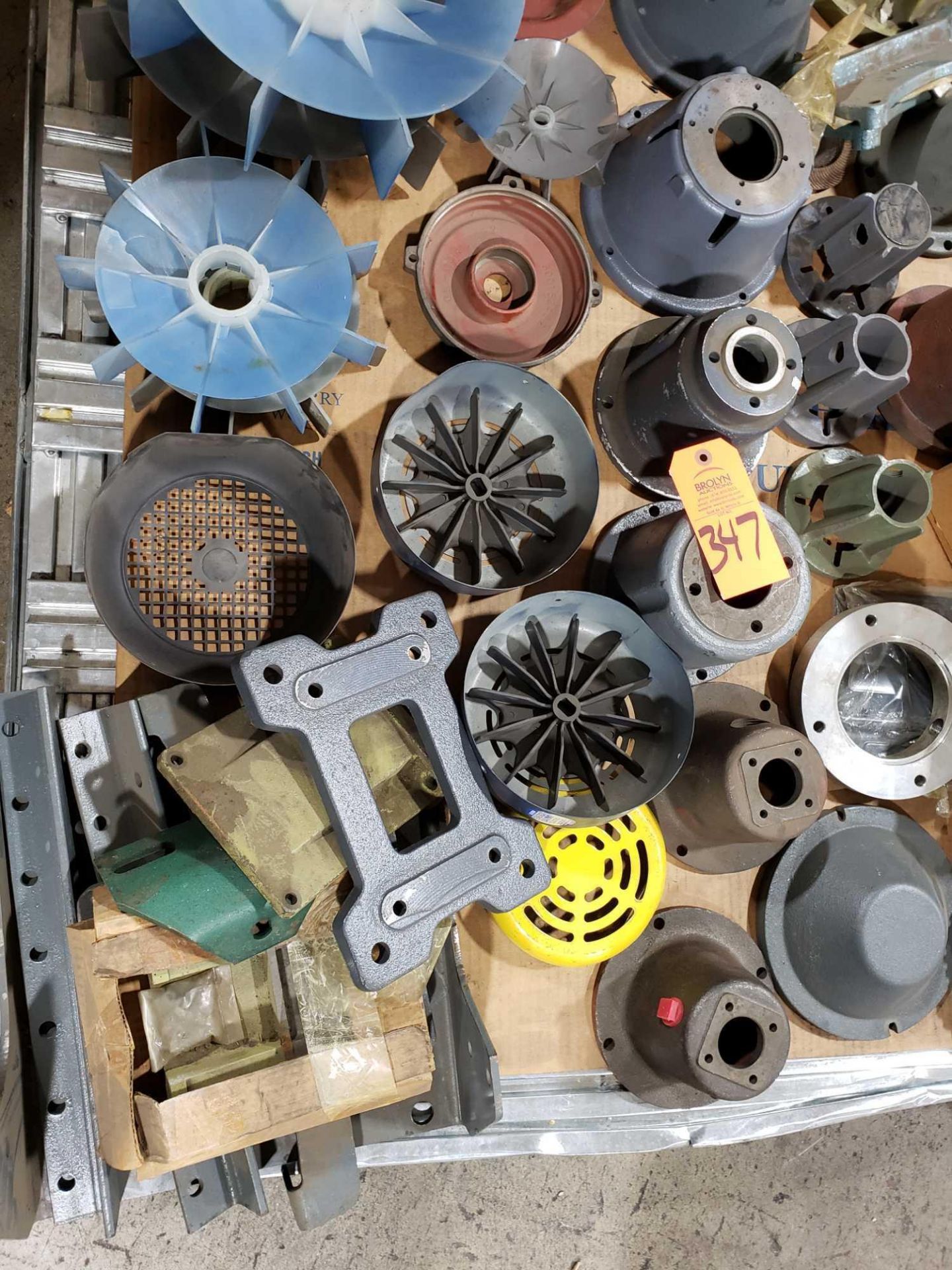 Pallet of assorted motor parts and adapters etc. - Image 6 of 10