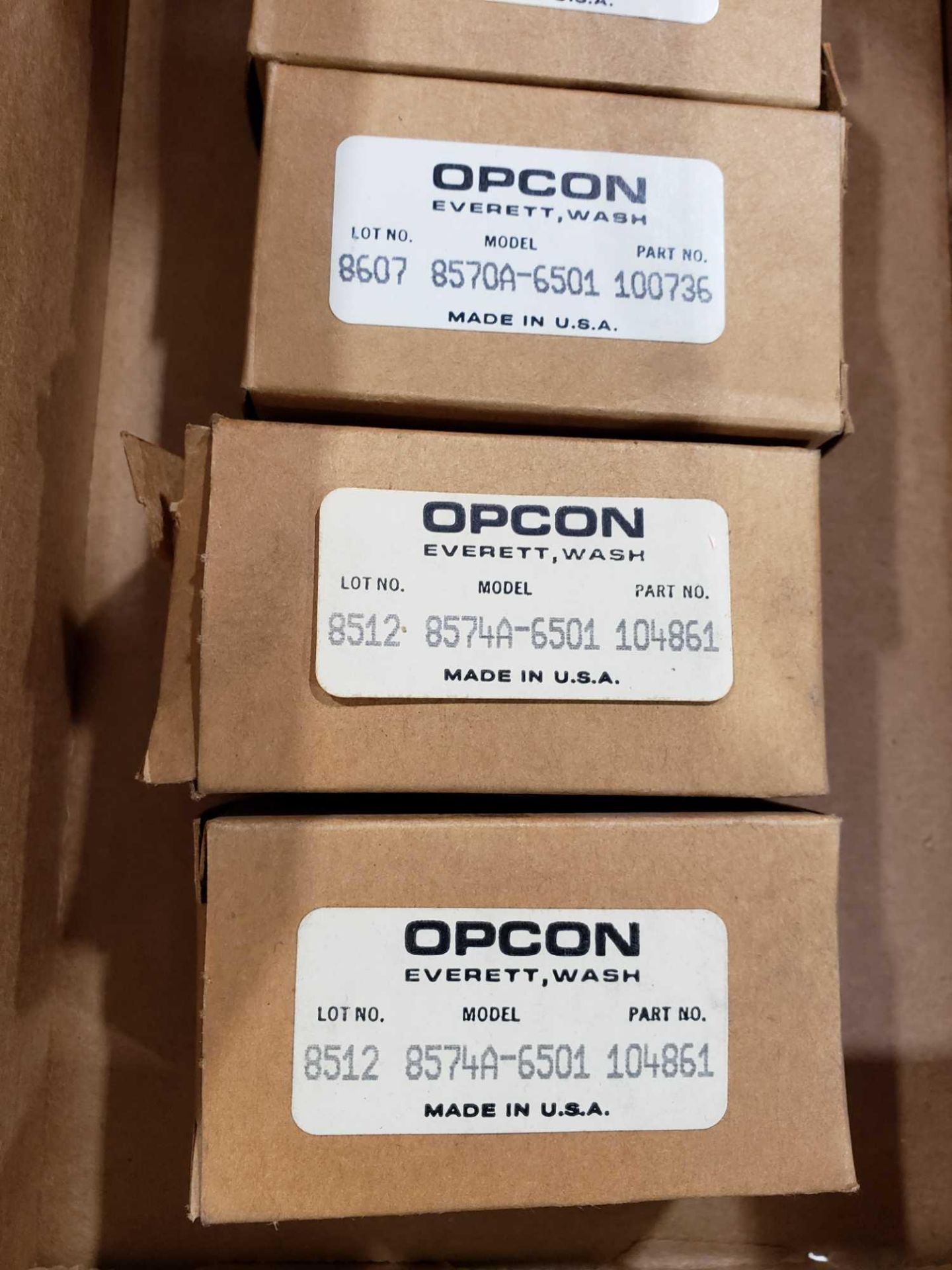 Qty 5 - Assorted Opcon boards. New in box. - Image 2 of 2