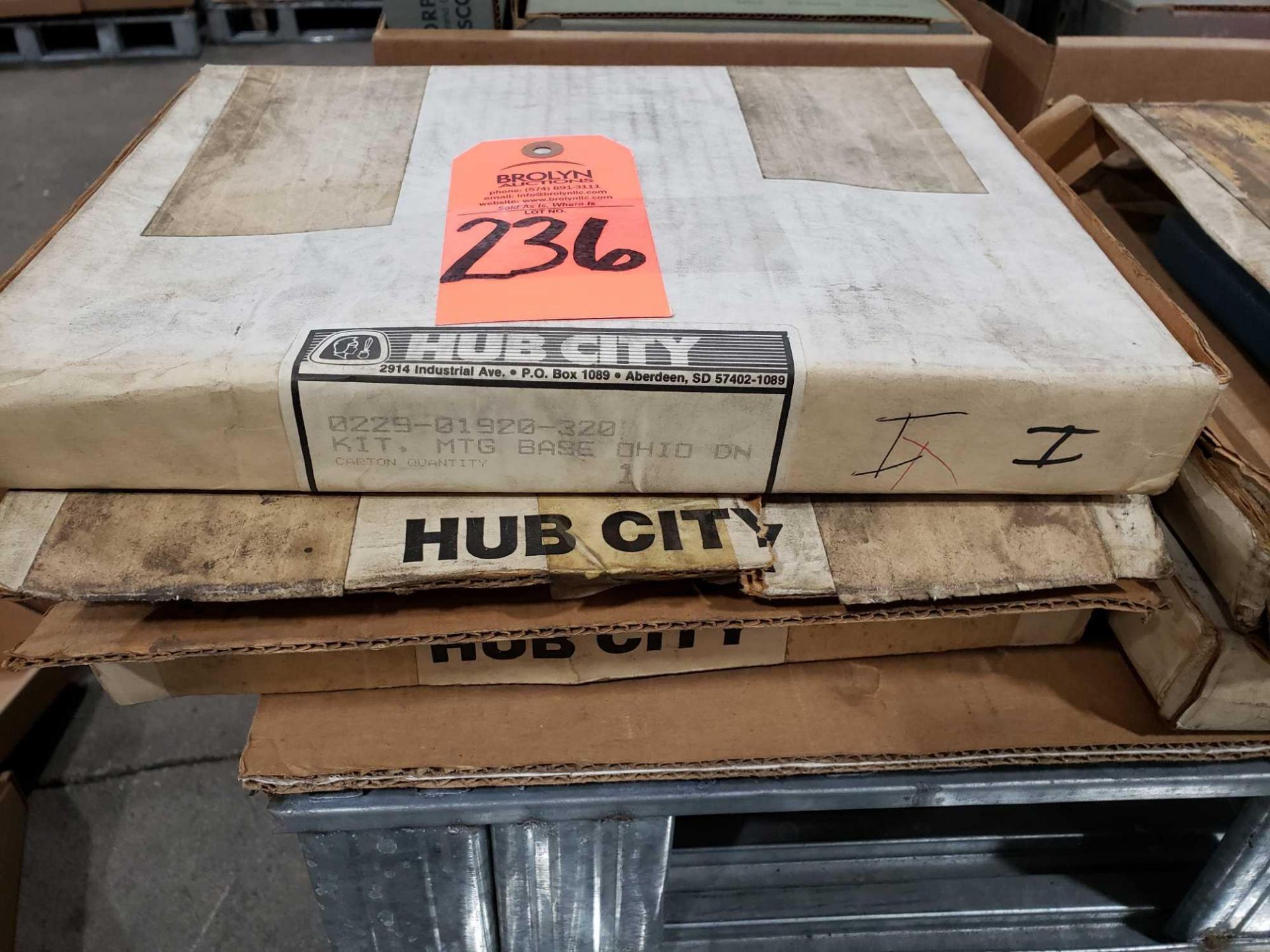 Qty 3 - Hub City model 0229-01920-320. New in boxes.