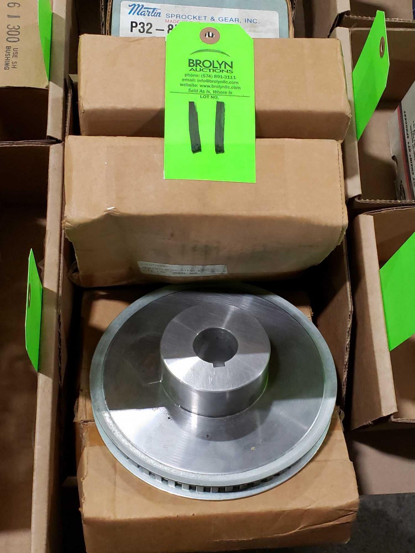 Qty 3 - 55L050SP01 timing pulley. New in box.