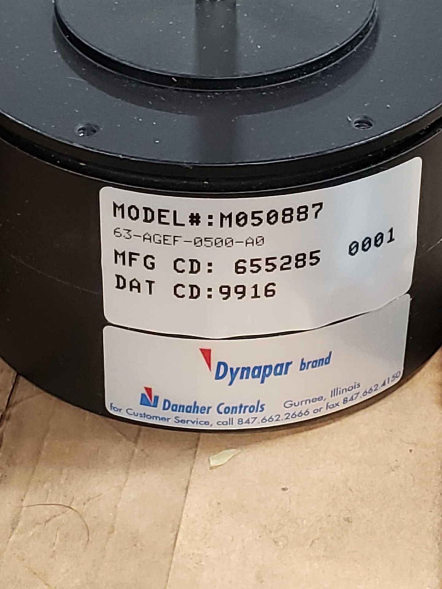 Dynapar 63-AGEF-0500-A0 incremental encoder. Model M0508877. New in box. - Image 2 of 3