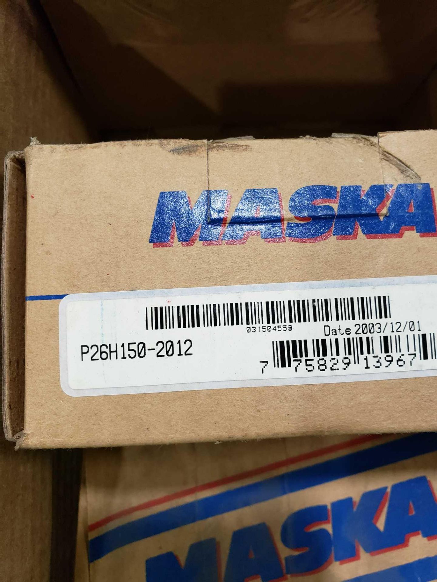 Qty 2 - Maska timing pulley model P26H150-2012. New in box. - Image 2 of 2