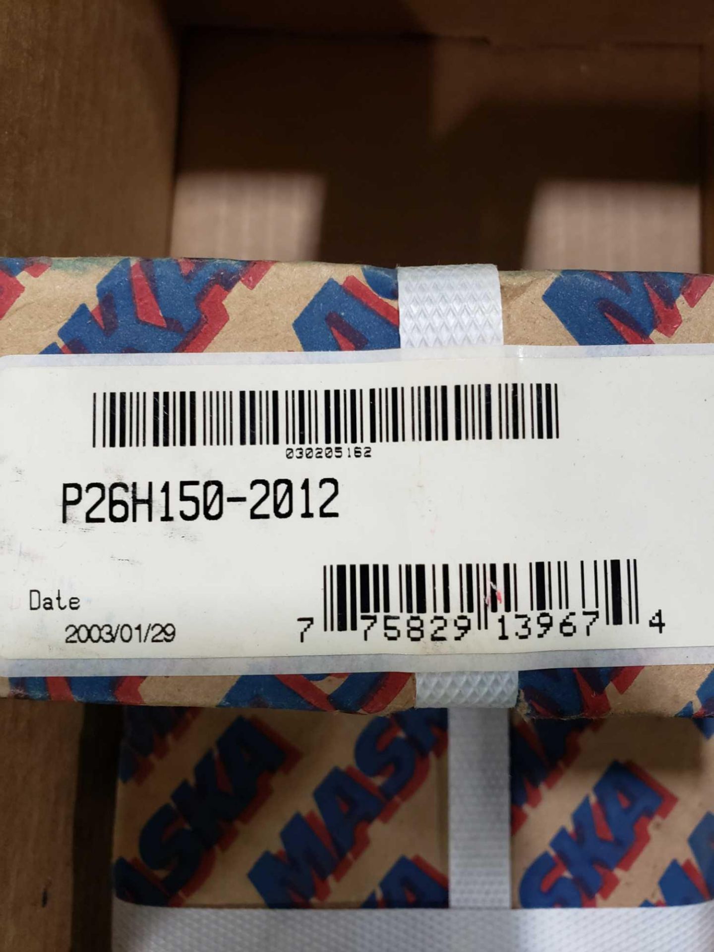 Qty 2 - Maska timing pulley model P26H150-2012. New in box. - Image 2 of 2